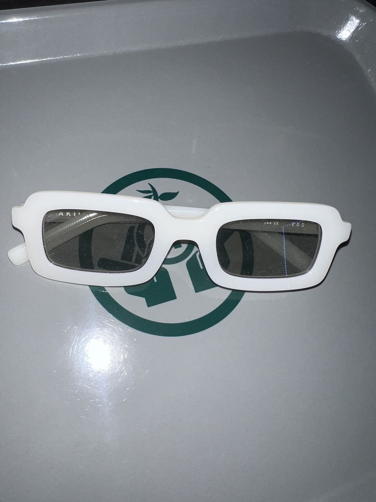 image of Akila Eos Sunglasses in White, Men's