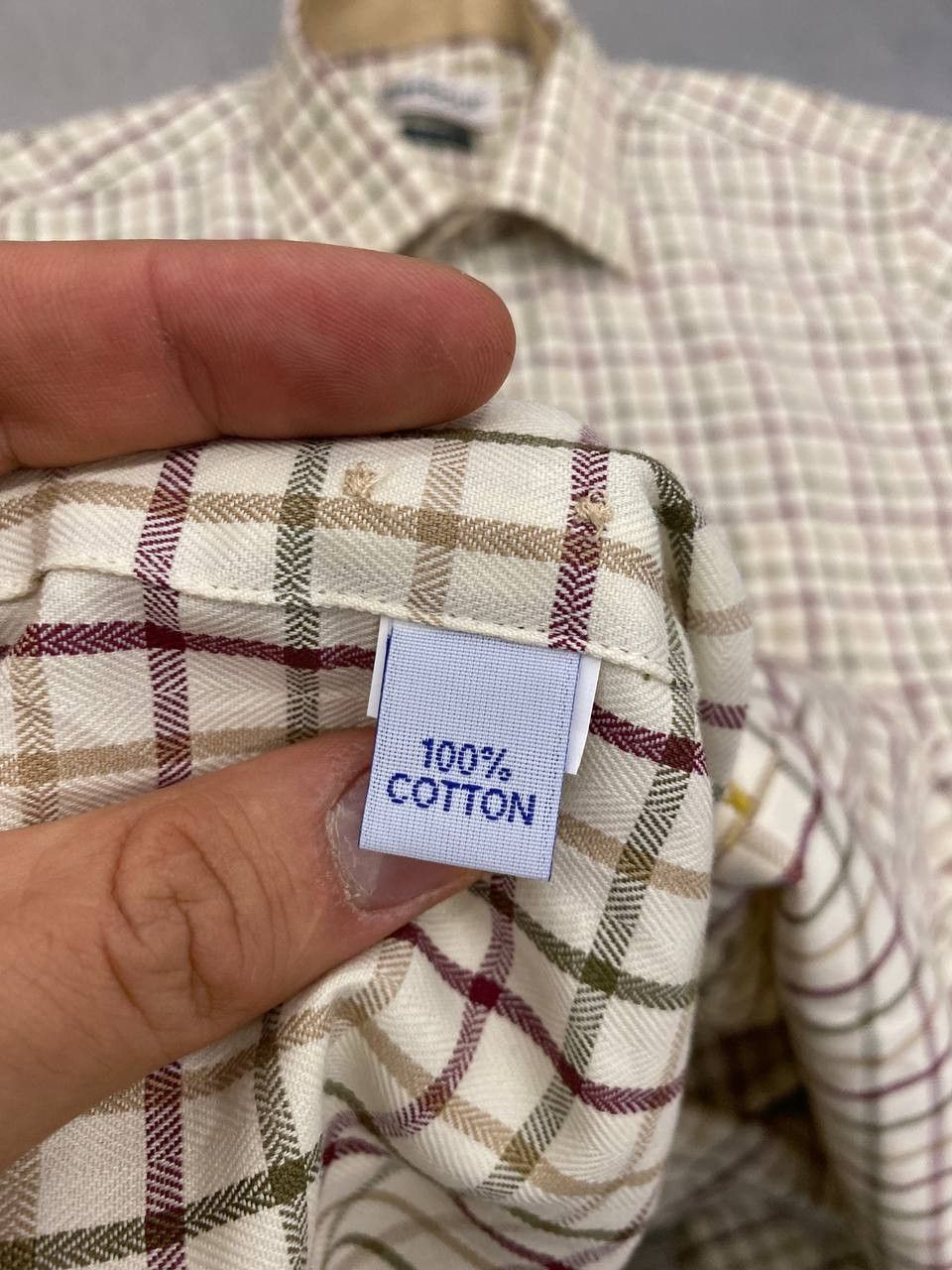 Barbour × Vintage BARBOUR VINTAGE SHIRT Size US L / EU 52-54 / 3 - 5 Thumbnail