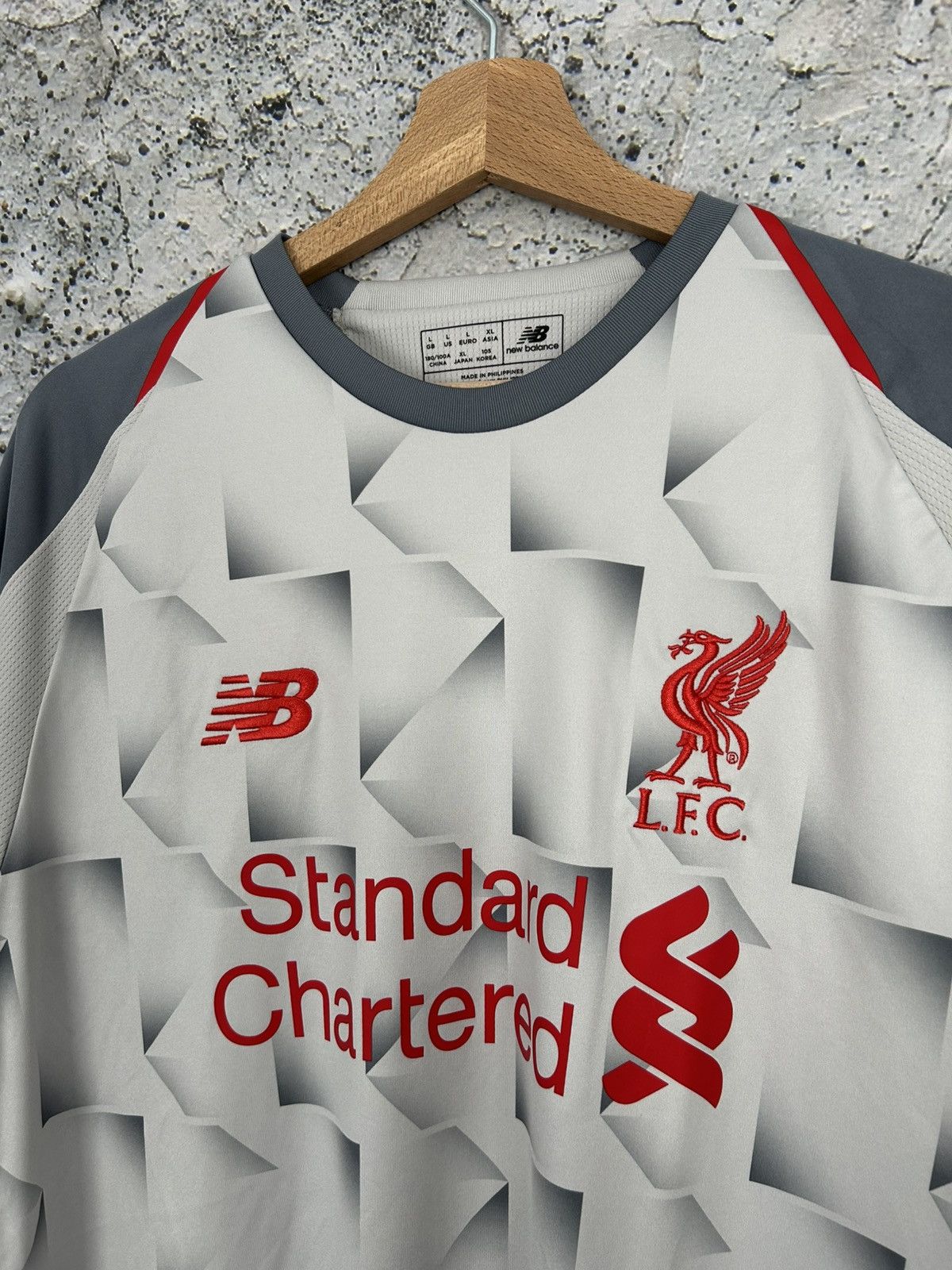 New Balance Liverpool FC New Balance Firmino Soccer Jersey Football Rare Size US L / EU 52-54 / 3 - 4 Thumbnail