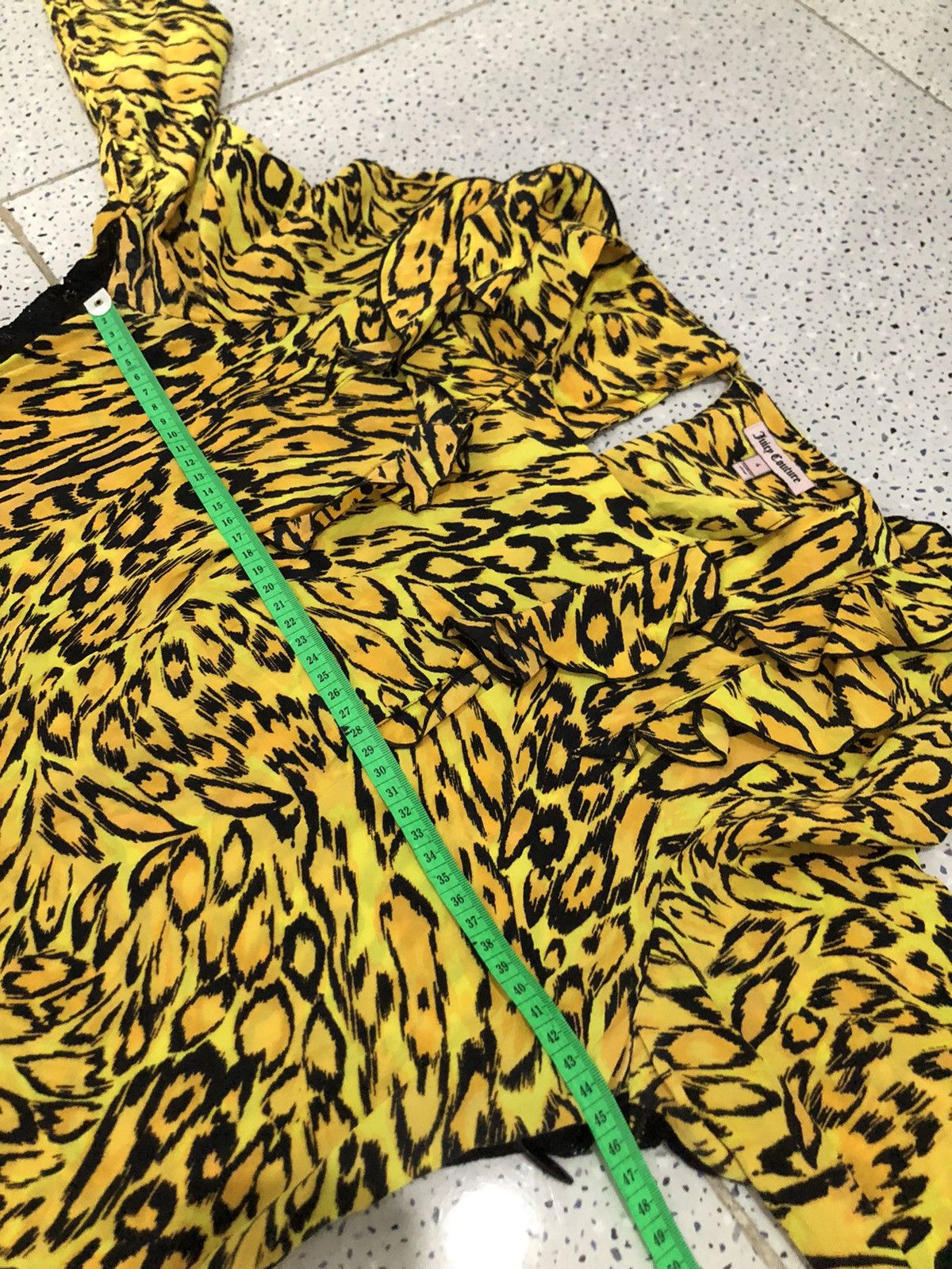 Juicy Couture × Vintage Y2K💥 Juicy Couture Tiger Patern Midi Dress Size S / US 4 / IT 40 - 13 Thumbnail