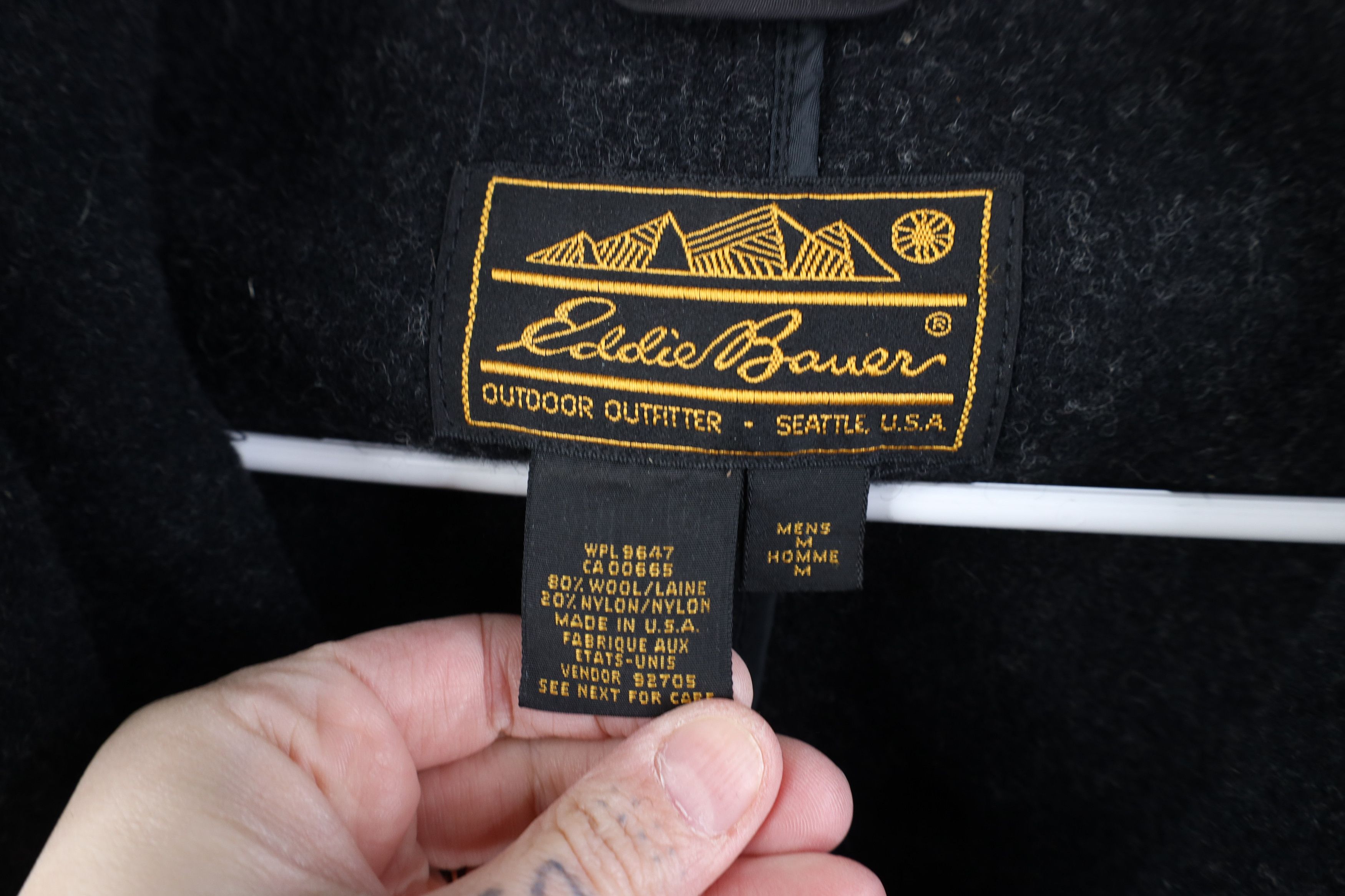 Eddie Bauer Vintage 90s Eddie Bauer Parka Jacket Charcoal Gray USA Size US M / EU 48-50 / 2 - 5 Thumbnail