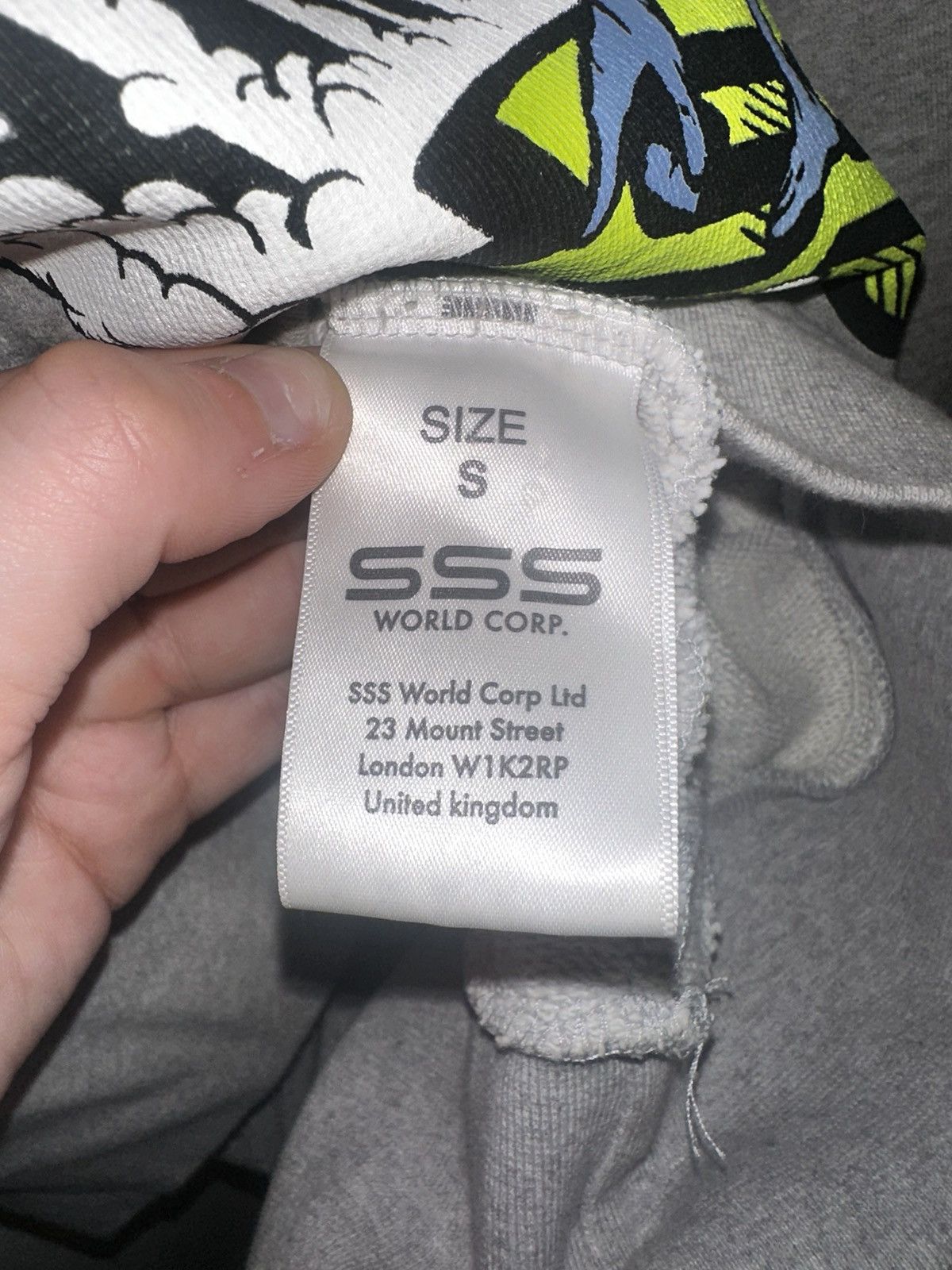 SSS World Corp SSS World Corp JAWS Sweatshirt in Grey Size US S / EU 44-46 / 1 - 6 Thumbnail