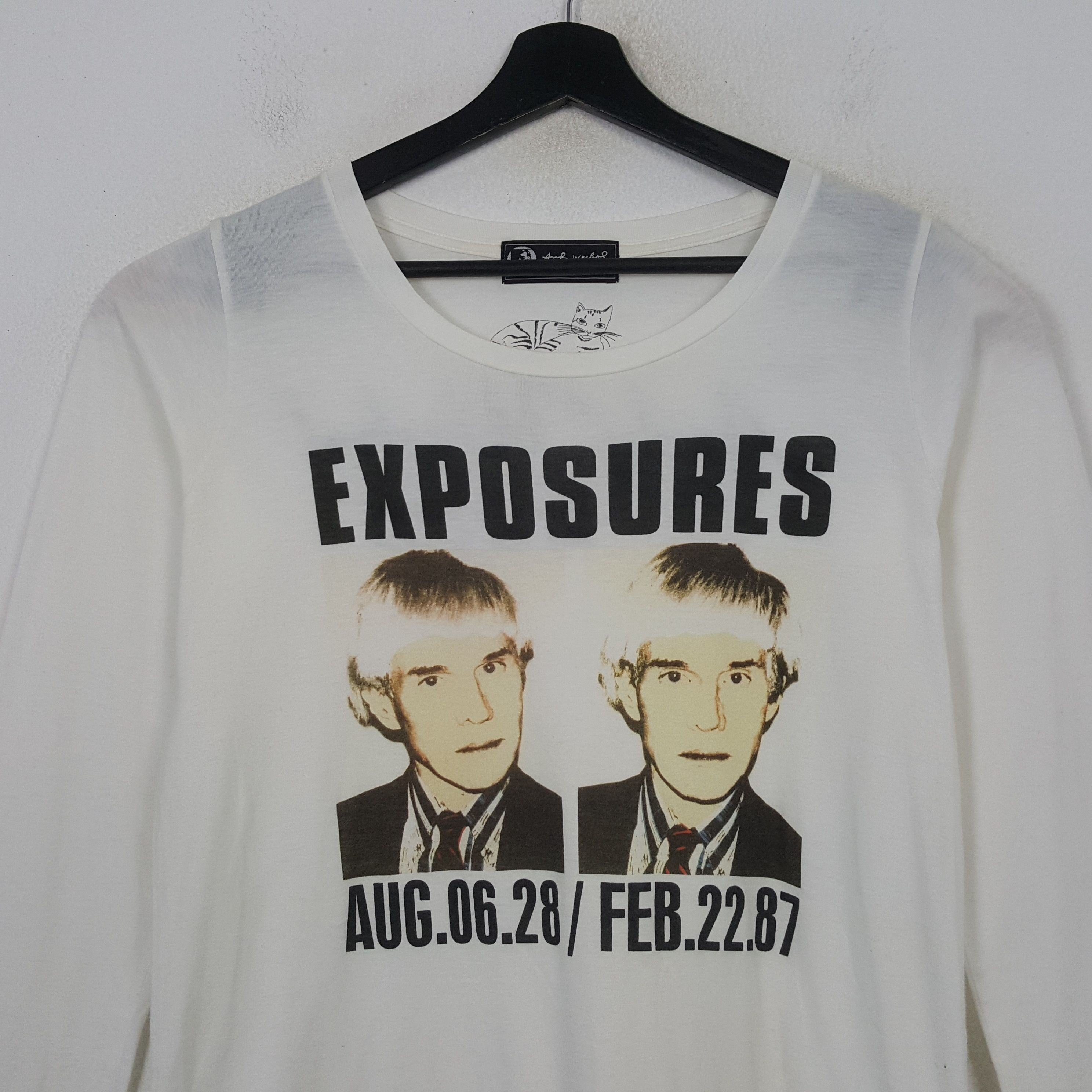 Andy Warhol × Hysteric Glamour Hysteric Glamour X Andy Warhol Japanese Tshirt C294N57 Size US S / EU 44-46 / 1 - 2 Thumbnail