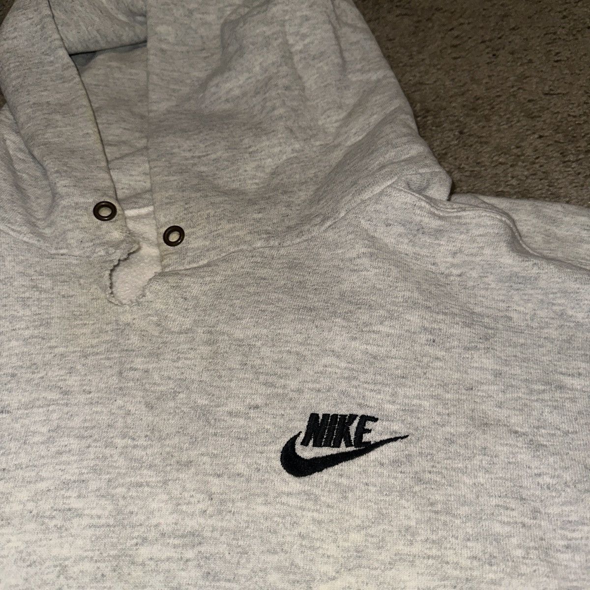 Nike 90s Vintage Nike Hoodie Made in Usa Size US XXL / EU 58 / 5 - 2 Thumbnail
