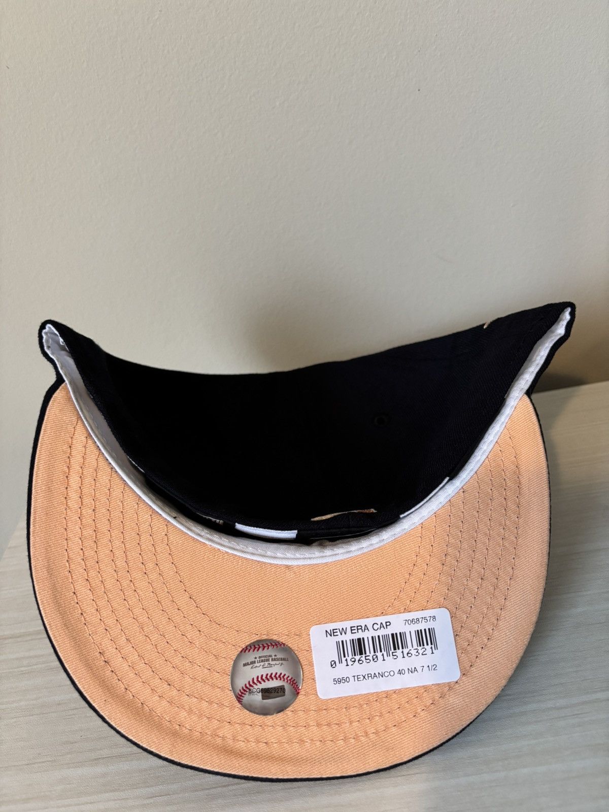 Topperz Texas Rangers Fitted Size 7 1/2 Topperz Size ONE SIZE - 7 Thumbnail