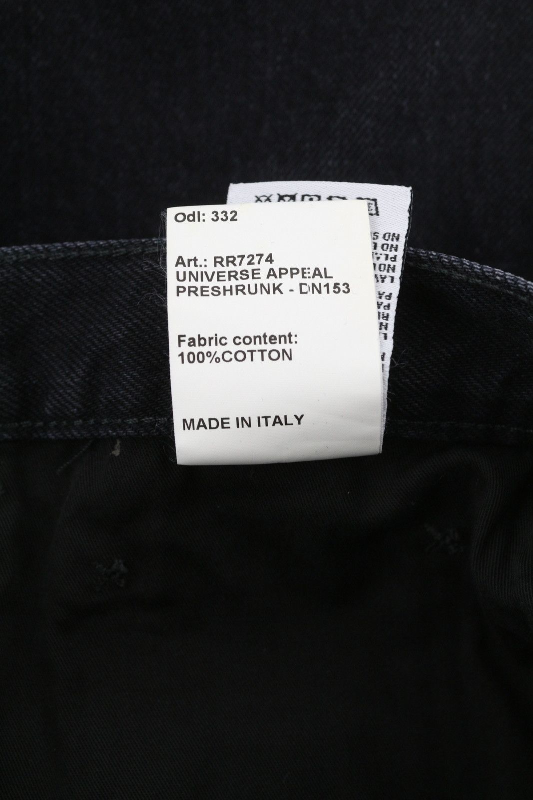 R13 ANKLED D'ARCY 23 Wide Cropped Ankle Onix Black 84487 Size 23" - 11 Thumbnail