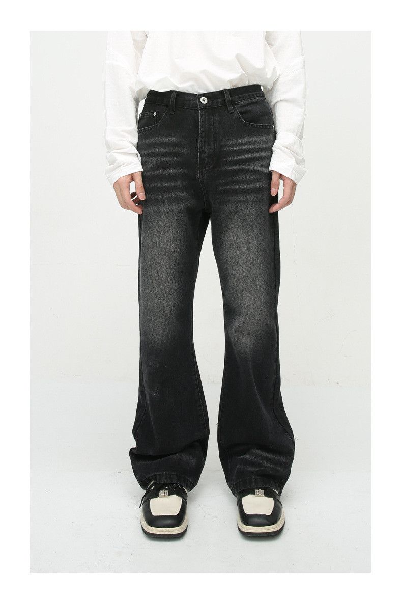 Japanese Brand × Jean Men's loose distressed washed flared jeans Size US 32 / EU 48 - 1 Thumbnail
