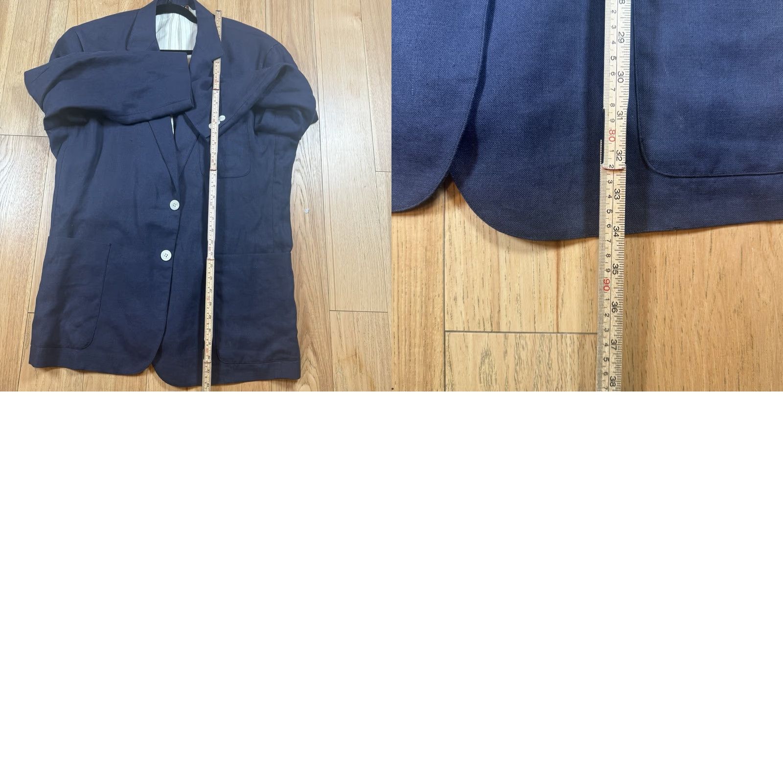 Neiman Marcus VINTAGE Neiman Marcus Blues Sports Coat Blazer USA Made Mens 44 Blue Bleeker? Size 44R - 8 Thumbnail