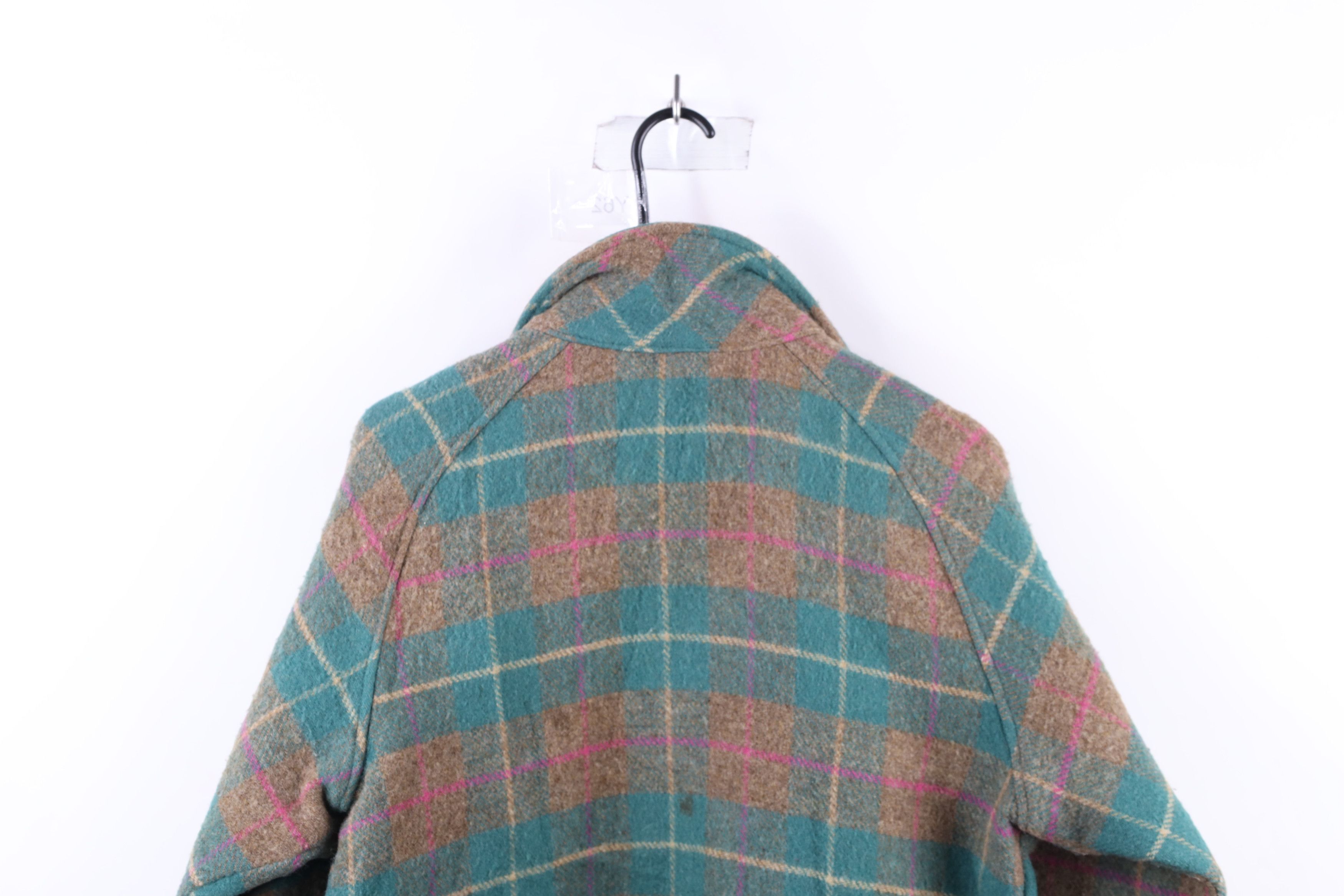80〜90s woolrich wool jacket USA製 Vintage 1990s Woolrich Aztec Pattern Wool Shell Jacket