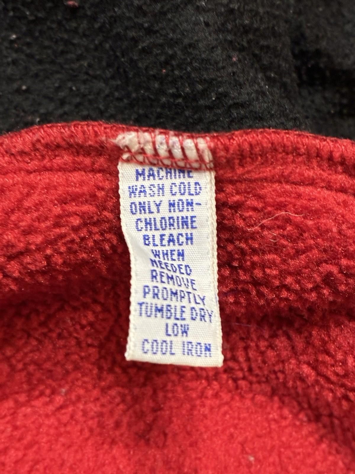 Polo Ralph Lauren Vintage Polo Ralph Lauren Red Pullover Fleece Sweater Size US XL / EU 56 / 4 - 4 Thumbnail