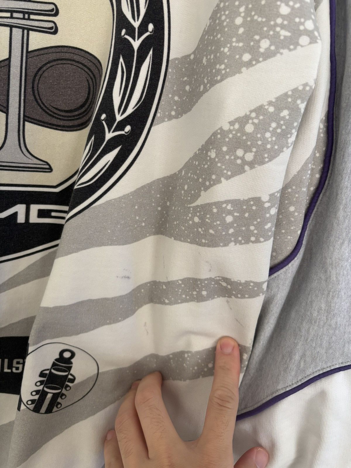 Mercedes-Benz × Palace Palace AMG Technical Crew White Size US XL / EU 56 / 4 - 13 Thumbnail
