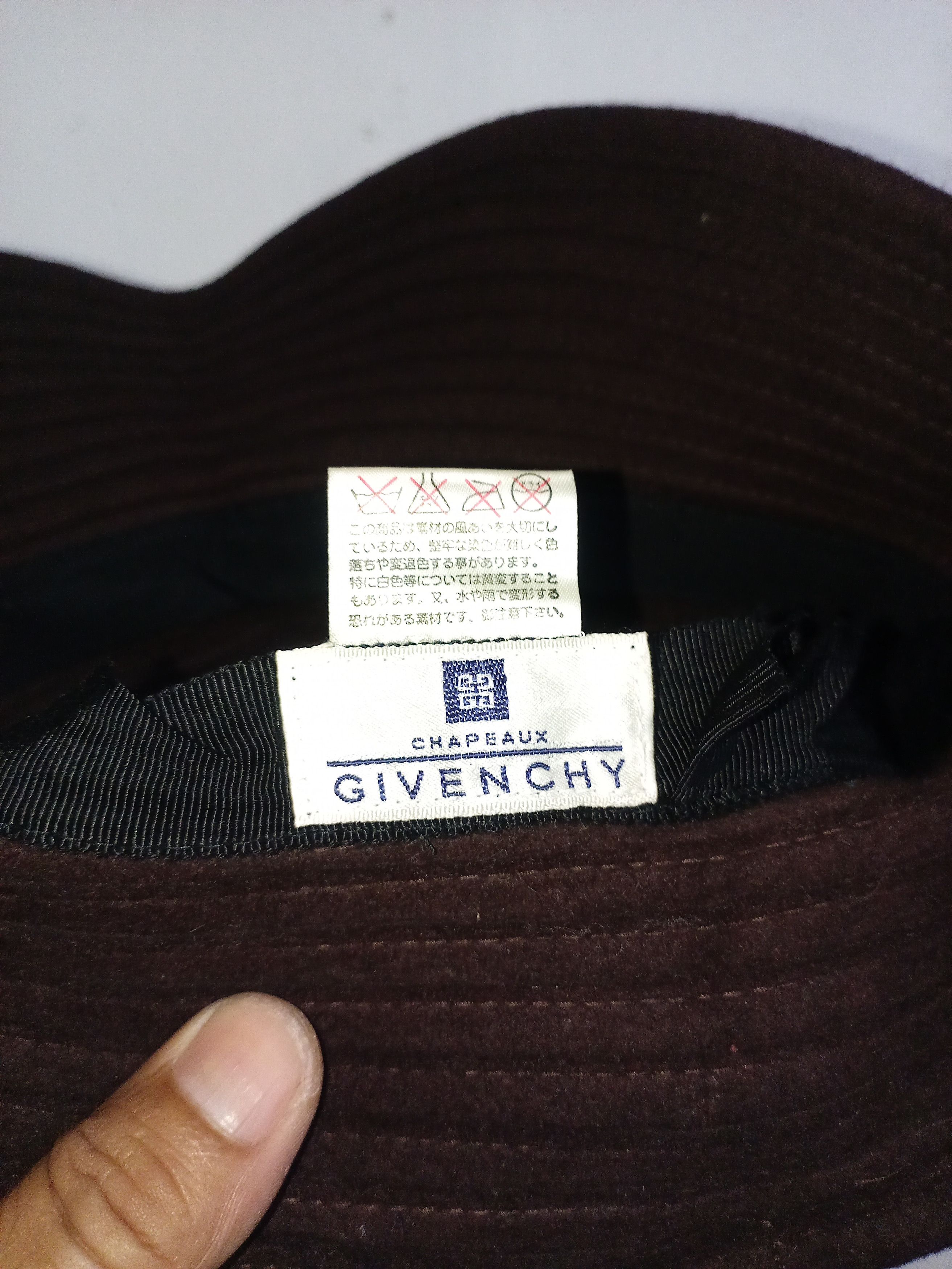 Givenchy × Vintage VINTAGE GIVENCHY CHAPEAUX WOOL HAT Size ONE SIZE - 6 Thumbnail