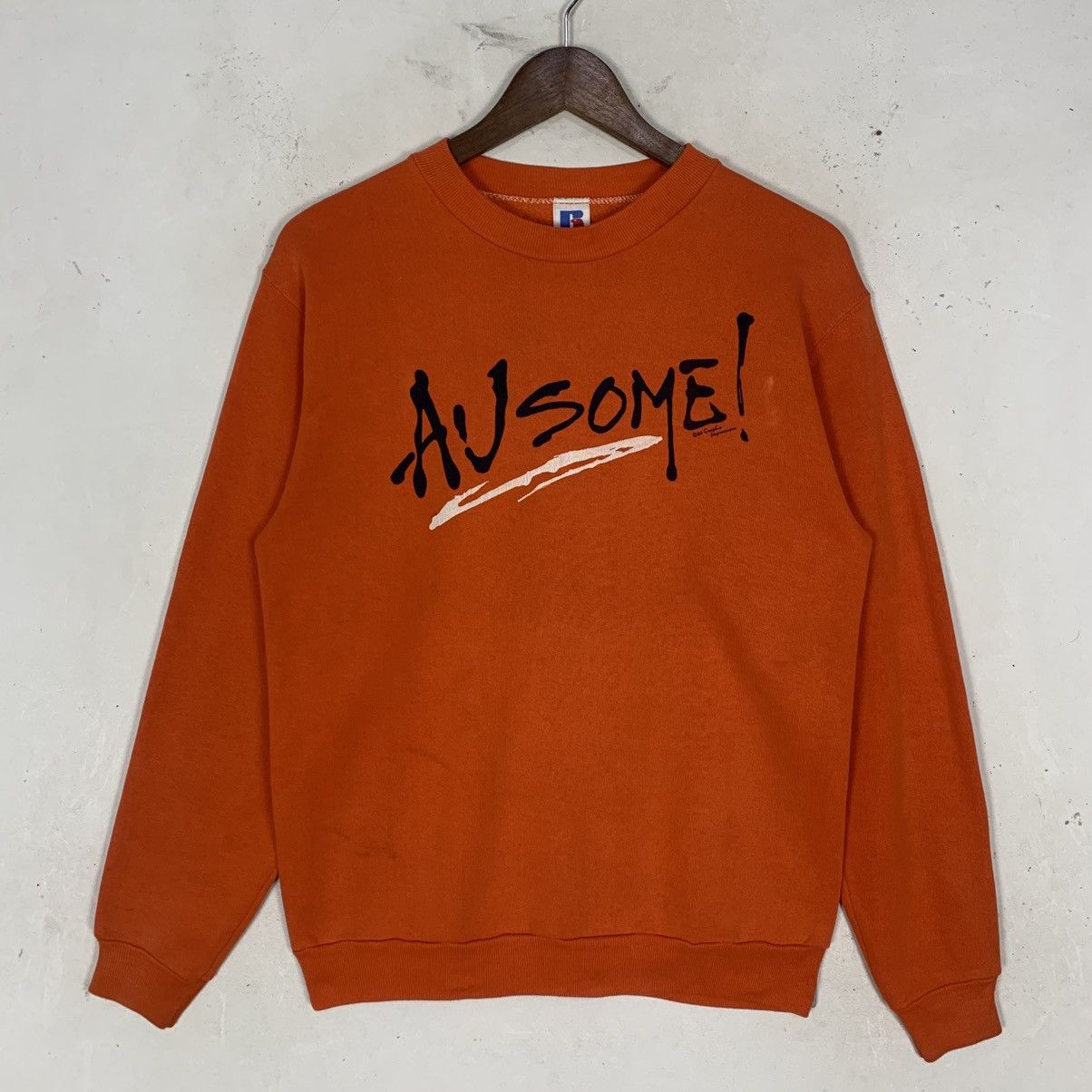 Jerzees Vintage Russell Athletic Apparel Streetwear Sweatshirt Size US M / EU 48-50 / 2 - 2 Thumbnail