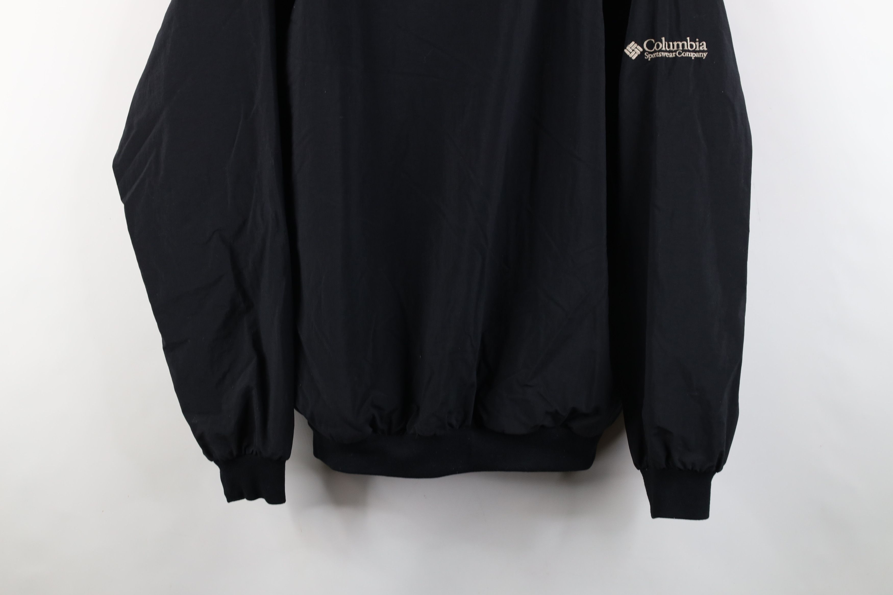 Columbia × Vintage Vintage 90s Columbia Spell Pullover Windbreaker Jacket Black Size US L / EU 52-54 / 3 - 3 Thumbnail