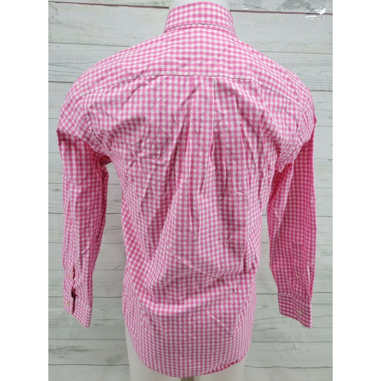 Vineyard Vines Vineyard Vines Tucker Shirt Button-Up Long Sleeve SMALL Pink Checkered Men’s Shirt Size US S / EU 44-46 / 1 - 6 Thumbnail
