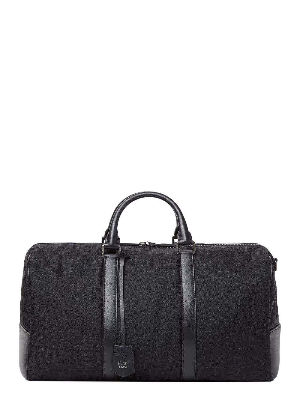 Fendi Black Travel Bag with Adjustable and Removable tering in Tech Fabric for MenShoulder Strap with Lock and Logo Let Size US M / EU 48-50 / 2 - 1 Thumbnail