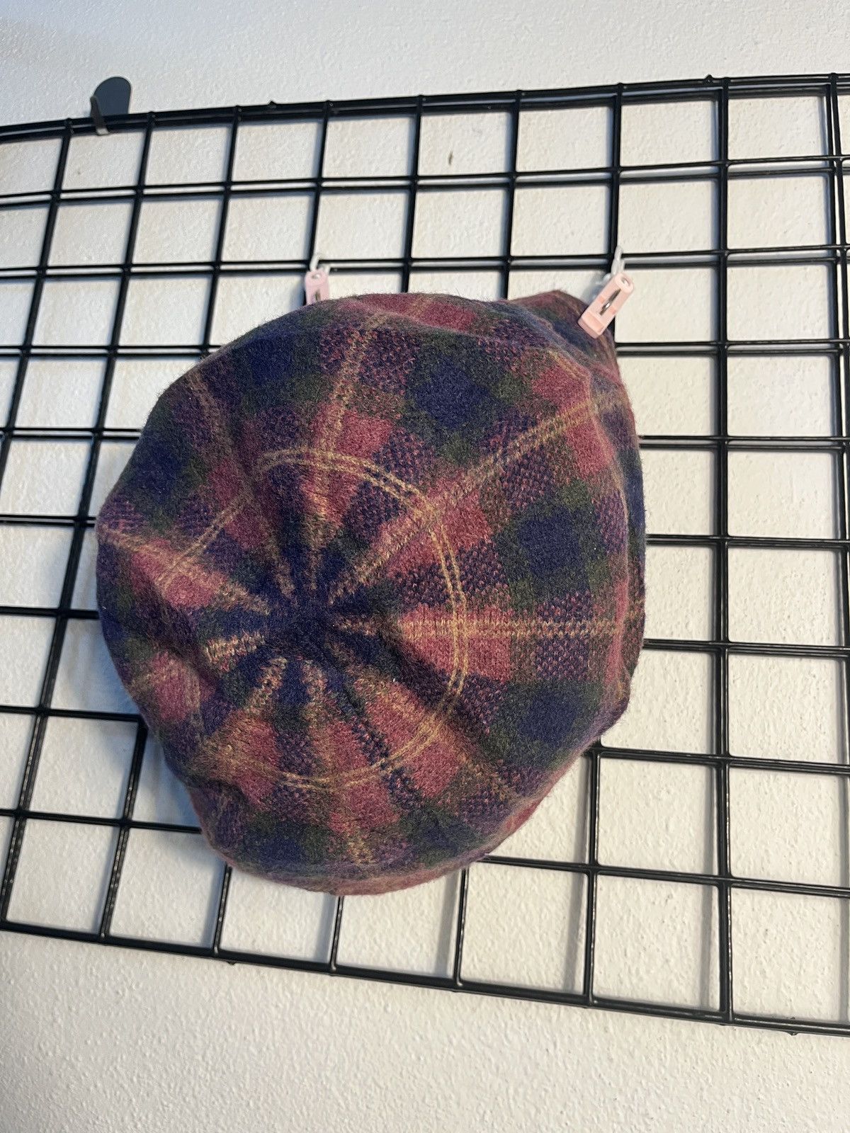 Vivienne Westwood Vintage Vivienne Westwood Plaid Flapper Wool Hat Size ONE SIZE - 4 Thumbnail