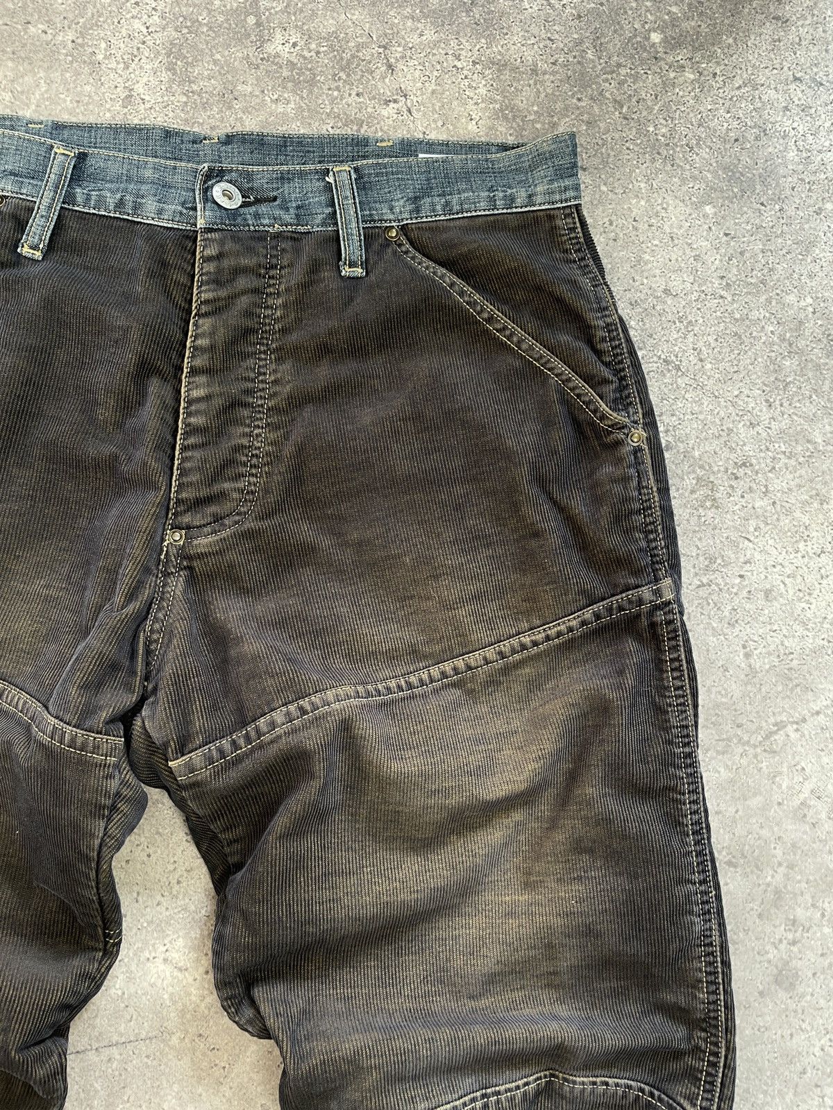 G-Star Vintage Y2K G-Star Raw Velvet Denim Baggy Fit Pants Size US 33 - 8 Thumbnail