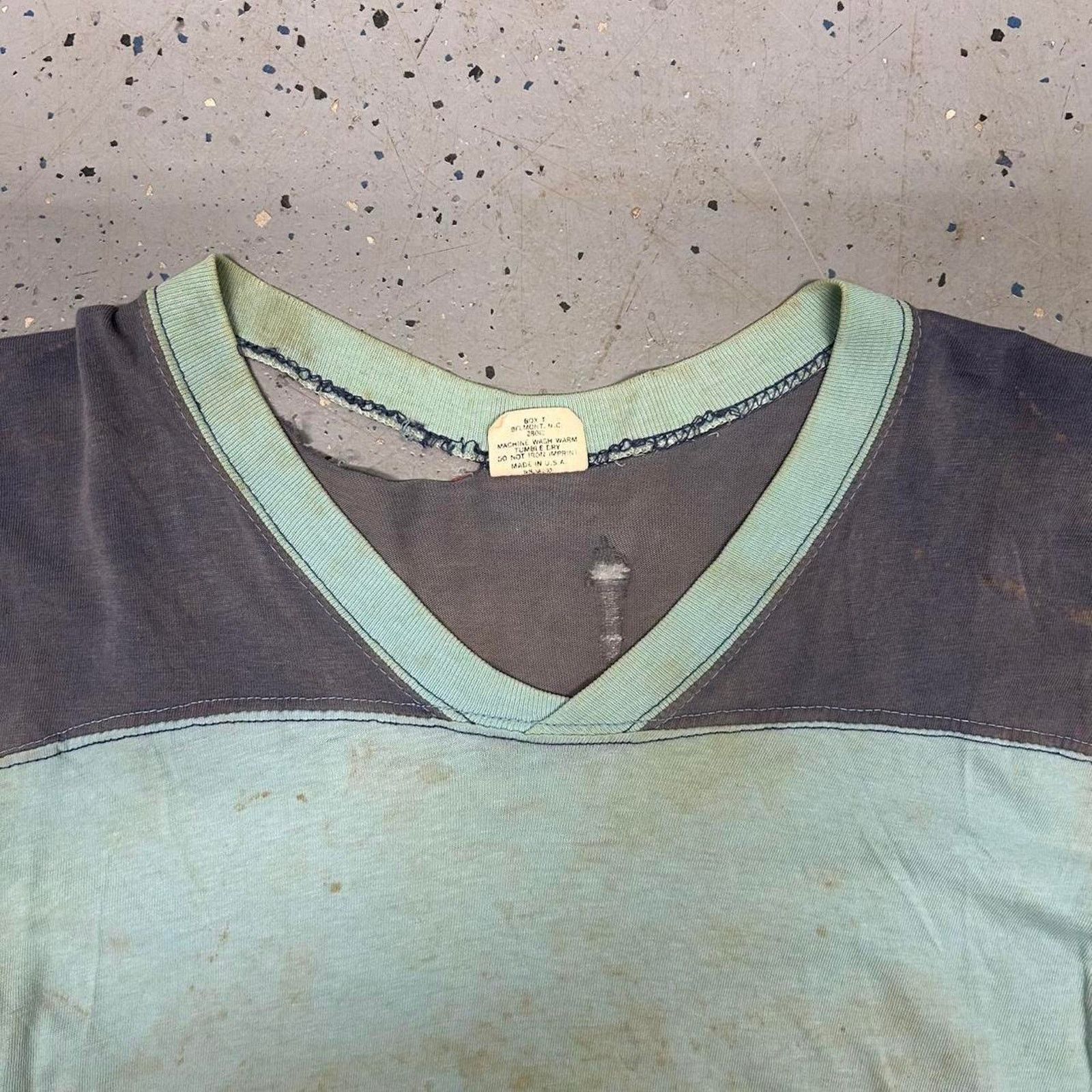 Other Distressed 70s vintage green football jersey tee Size M / US 6-8 / IT 42-44 - 3 Thumbnail