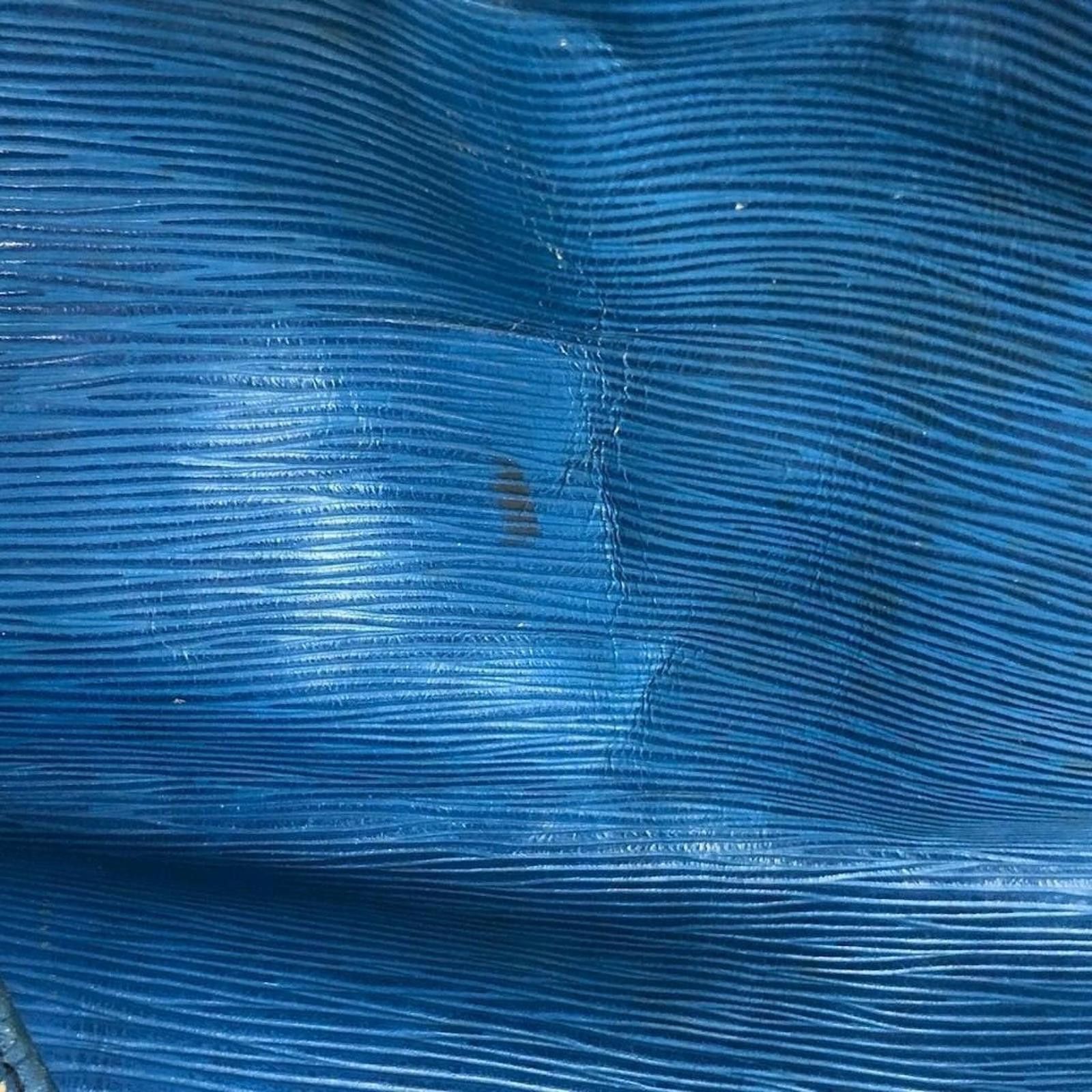 Louis Vuitton Louis Vuitton - Blue Epi Leather Bucket Bag Size ONE SIZE - 7 Thumbnail