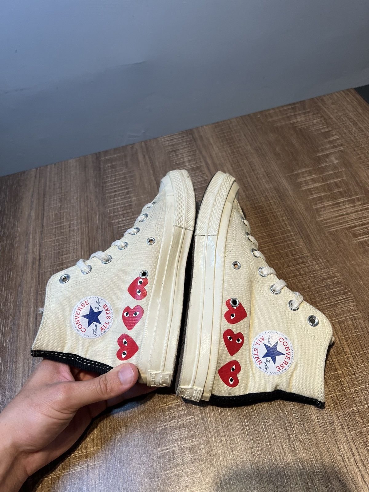 Converse Converse Comme des Garçons Play Heart Size 6 Womens Size US 6 / IT 36 - 5 Thumbnail