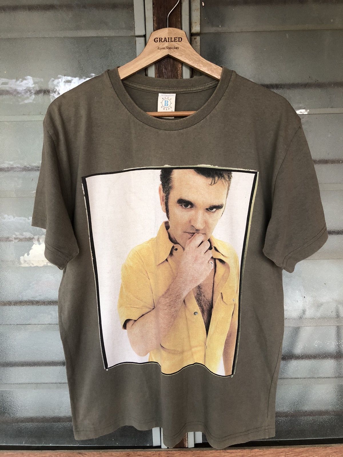 Morrissey Vintage 90's Morrissey Tour Band Tee Size US M / EU 48-50 / 2 - 1 Thumbnail