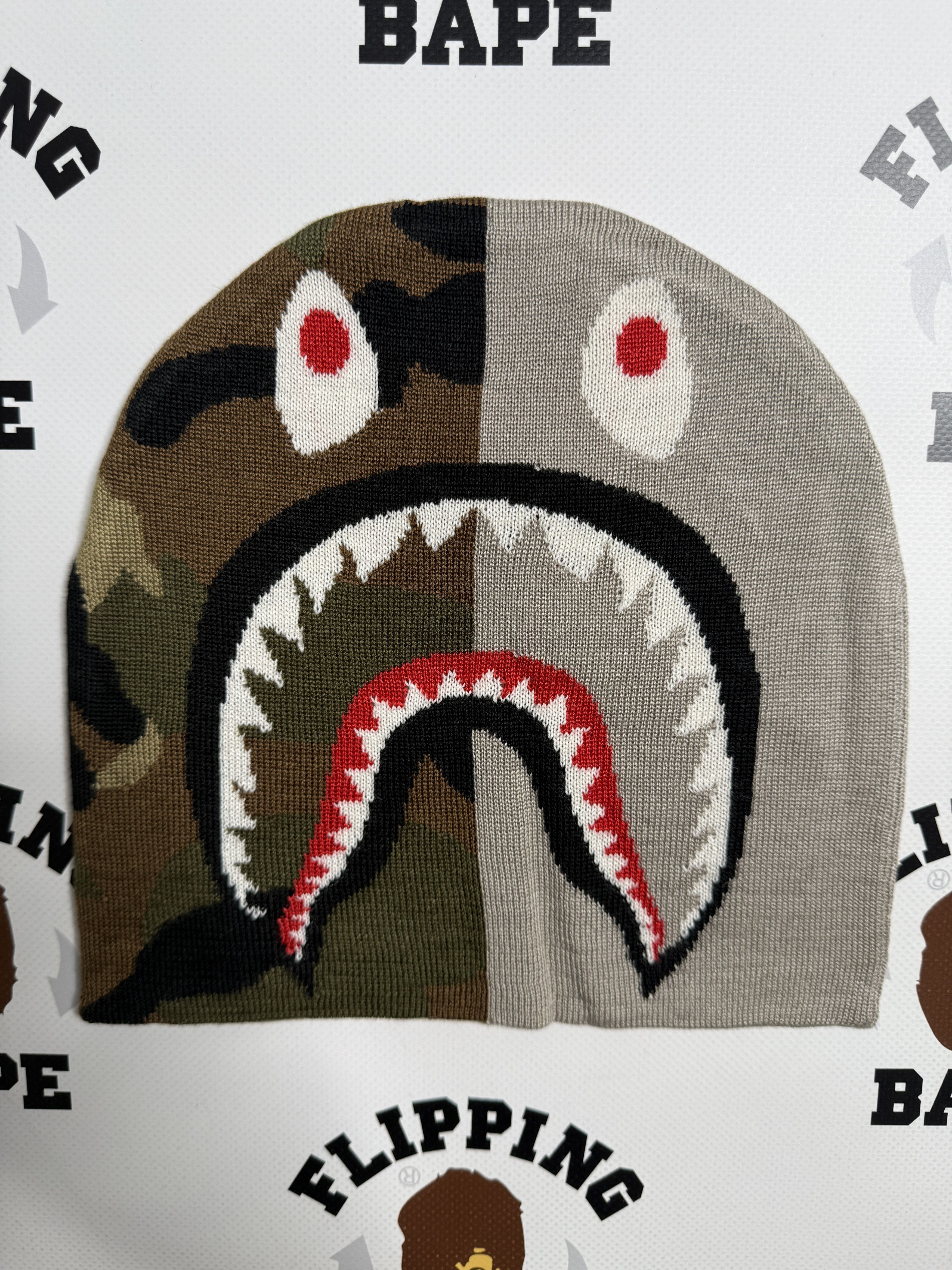 Bape BAPE 1ST SHARK KNIT CAP Size ONE SIZE - 7 Thumbnail