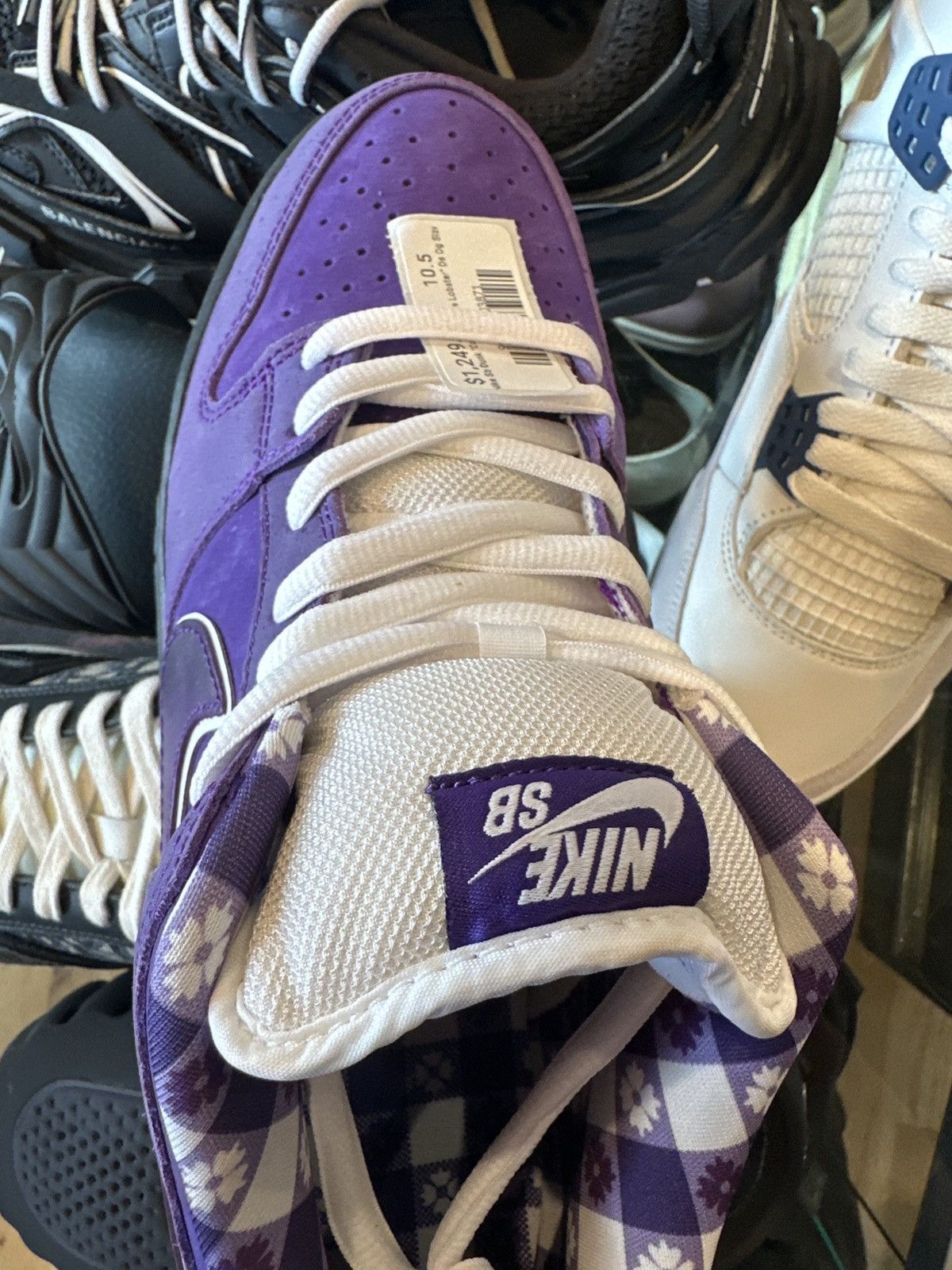 Nike Nike Sb Dunk “Concept Purple Lobster” Ds Og Size 10.5 Size US 10.5 / EU 43-44 - 6 Thumbnail