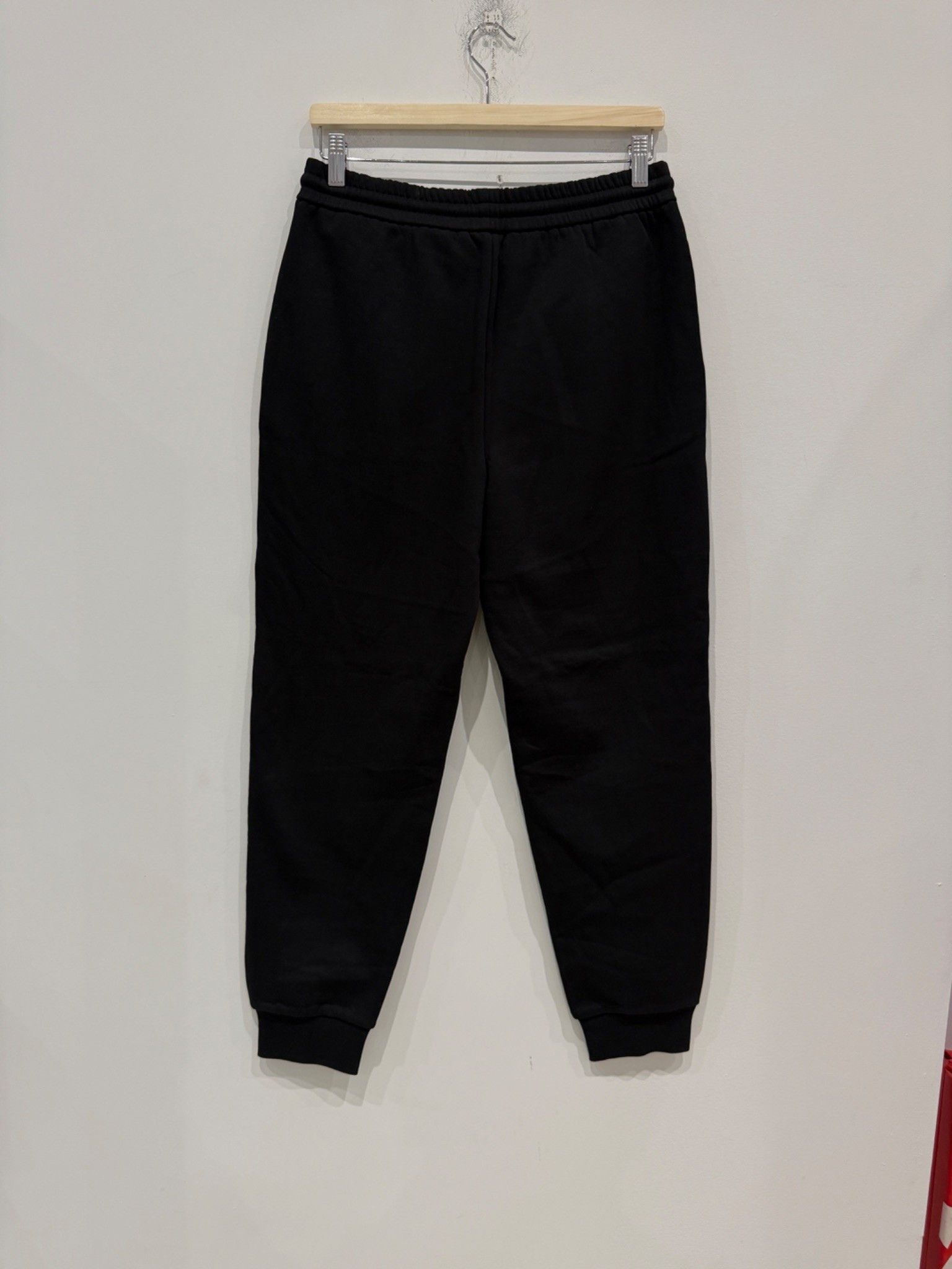 Moncler Moncler Logo Patch Cotton Sweatpants Black Size US 33 - 4 Thumbnail