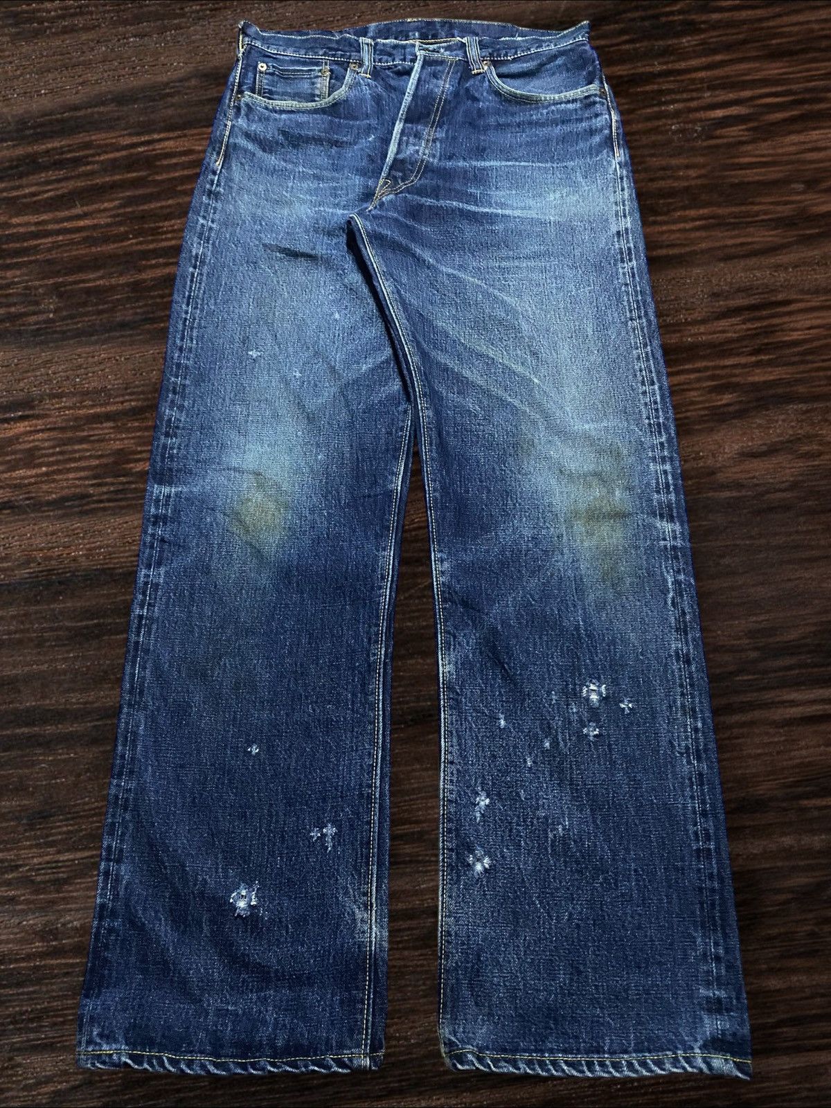 Sugar Cane Sugar Cane & Co Star Jeans Rare Japanese Selvedge Denim Size US 32 / EU 48 - 3 Thumbnail