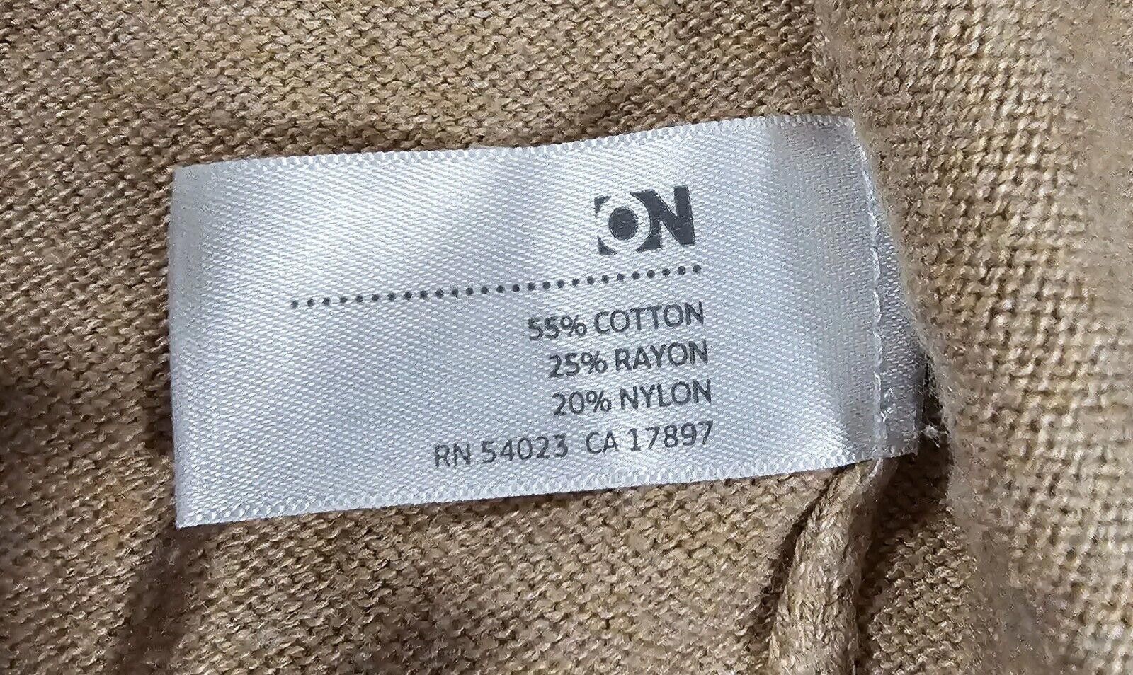 Old Navy Old Navy Womens Medium Cardigan Sweater Neutral Beige Tan Size M / US 6-8 / IT 42-44 - 4 Thumbnail