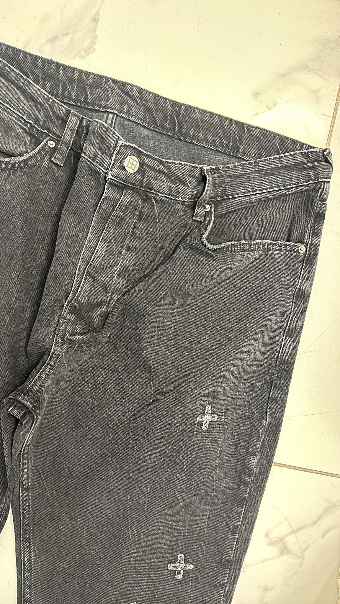 Ksubi Ksubi Van Winkle Black Marble K Plus Jean Size 40 Size US 40 / EU 56 - 4 Thumbnail