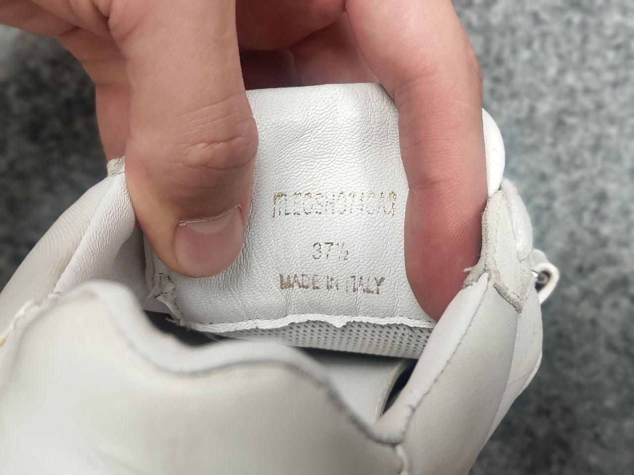 Burberry Burberry Ramsey Trainers Logo White Low-Top Sneakers Size US 7.5 / IT 37.5 - 21 Thumbnail