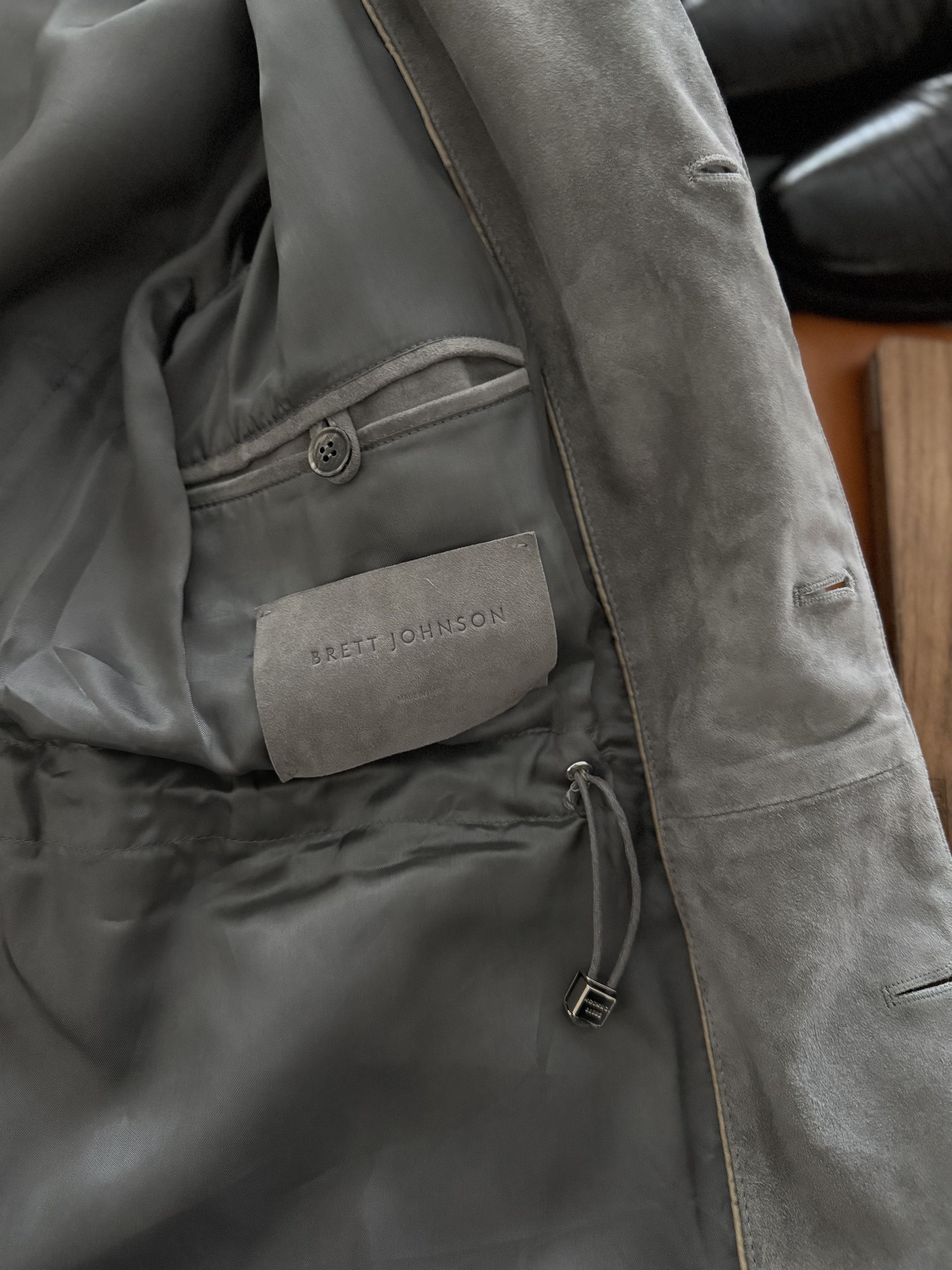 Other Best Dressed New Rare $5,700 w/tax Suede Field Jacket Size US L / EU 52-54 / 3 - 17 Thumbnail
