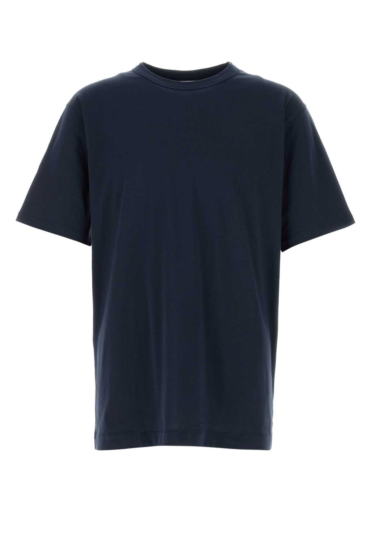 Midnight Blue Cotton Heer T-Shirt