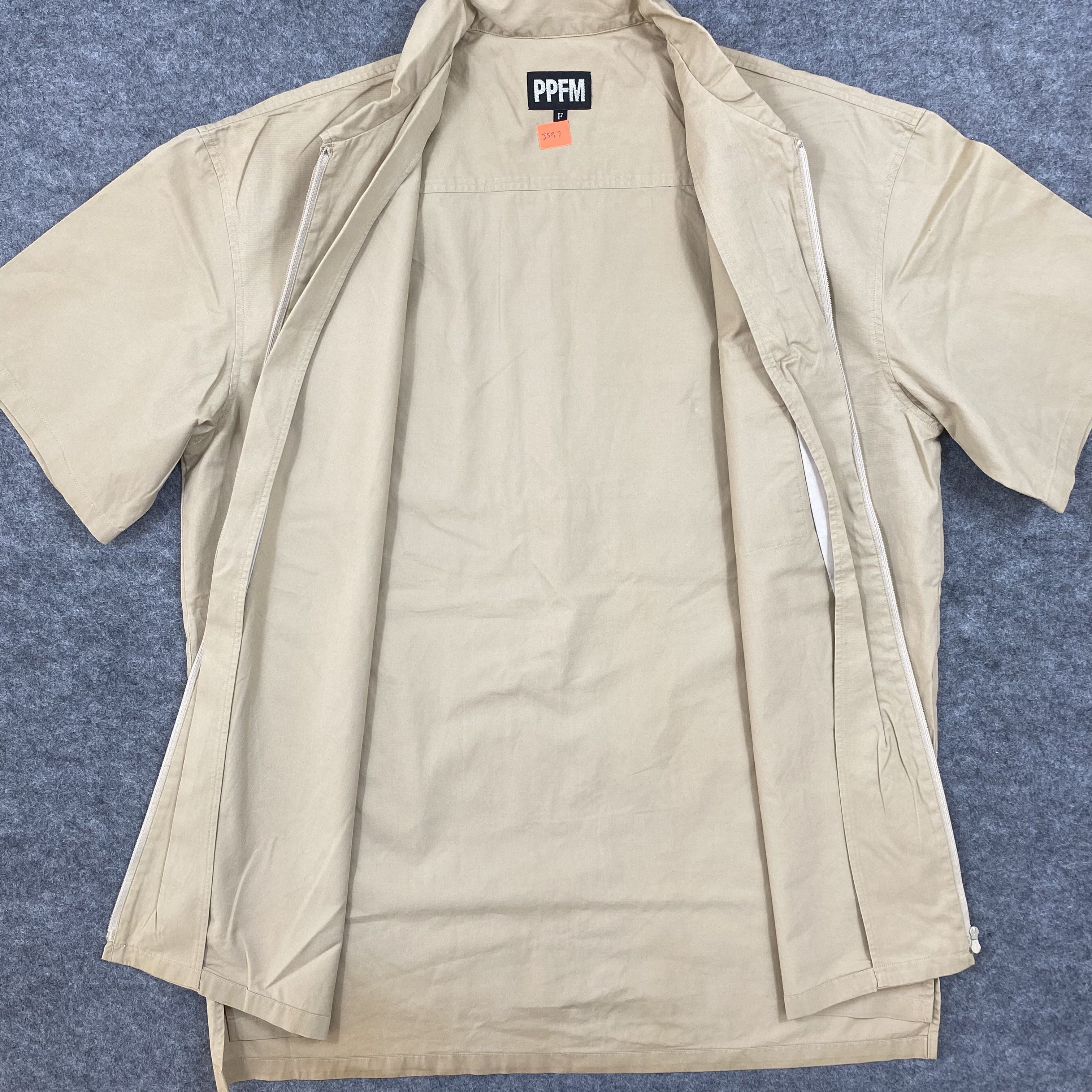 PPFM Vintage PPFM Japanese Archive Full Zip Shirt -J597 Size US M / EU 48-50 / 2 - 3 Thumbnail