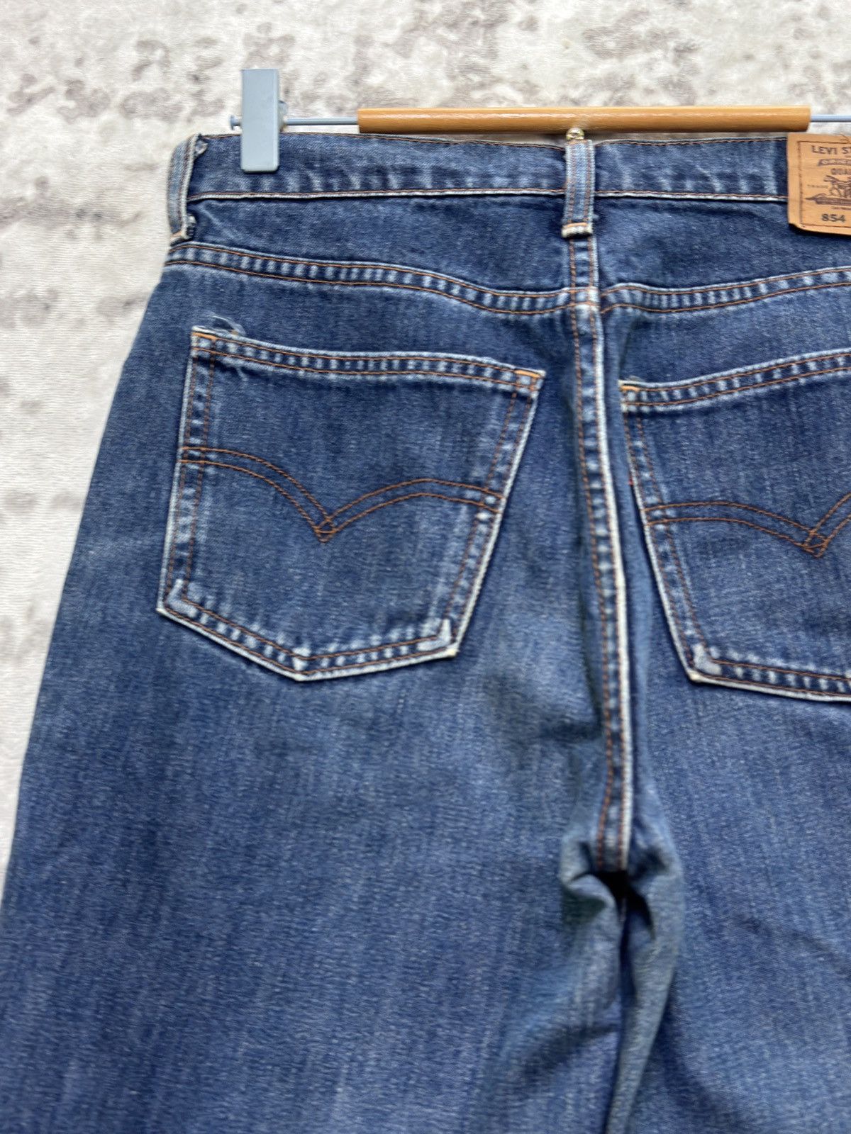 Levi's Vintage Levi’s 854 Orange Tab High Waist Mom Fit Denim Jeans Size US 28 / EU 44 - 10 Thumbnail