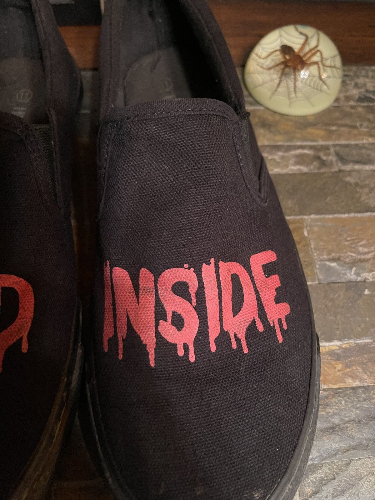 Hot Topic DEAD INSIDE HT Shoes Size 11W/9M Size US 11 / IT 41 - 7 Thumbnail