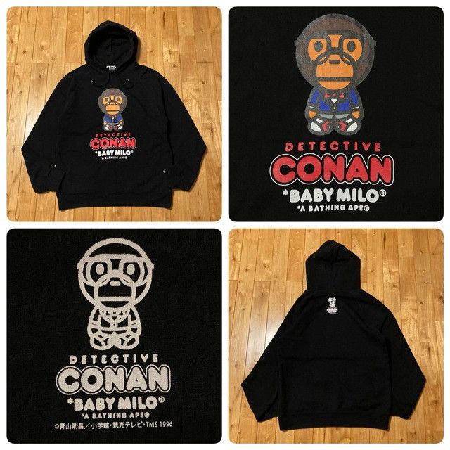 Bape BAPE × Detective Conan Milo Pullover Hoodie a bathing ape Size US XXL / EU 58 / 5 - 1 Thumbnail