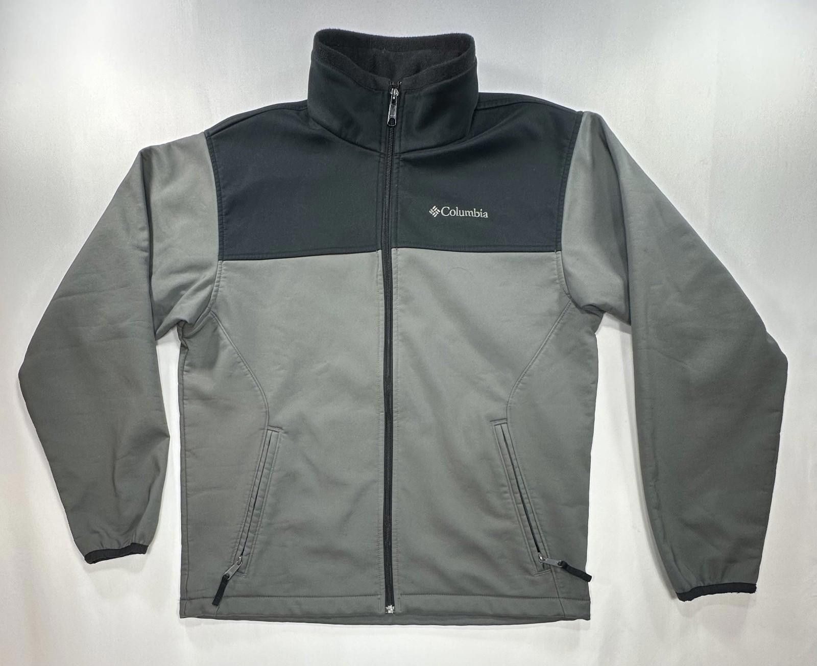 Columbia Columbia Full Zip Pockets Fleece Bomber Jacket Coat Gray M Size US M / EU 48-50 / 2 - 1 Thumbnail