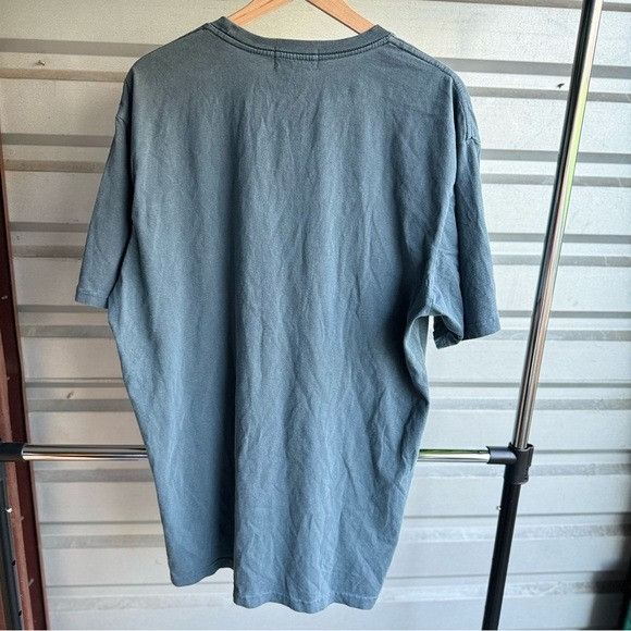 Designer × Talentless NEW TALENTLESS MENS DROP SHOULDER TEE SLATE BLUE SZ 2XL XXL Size US XXL / EU 58 / 5 - 4 Thumbnail