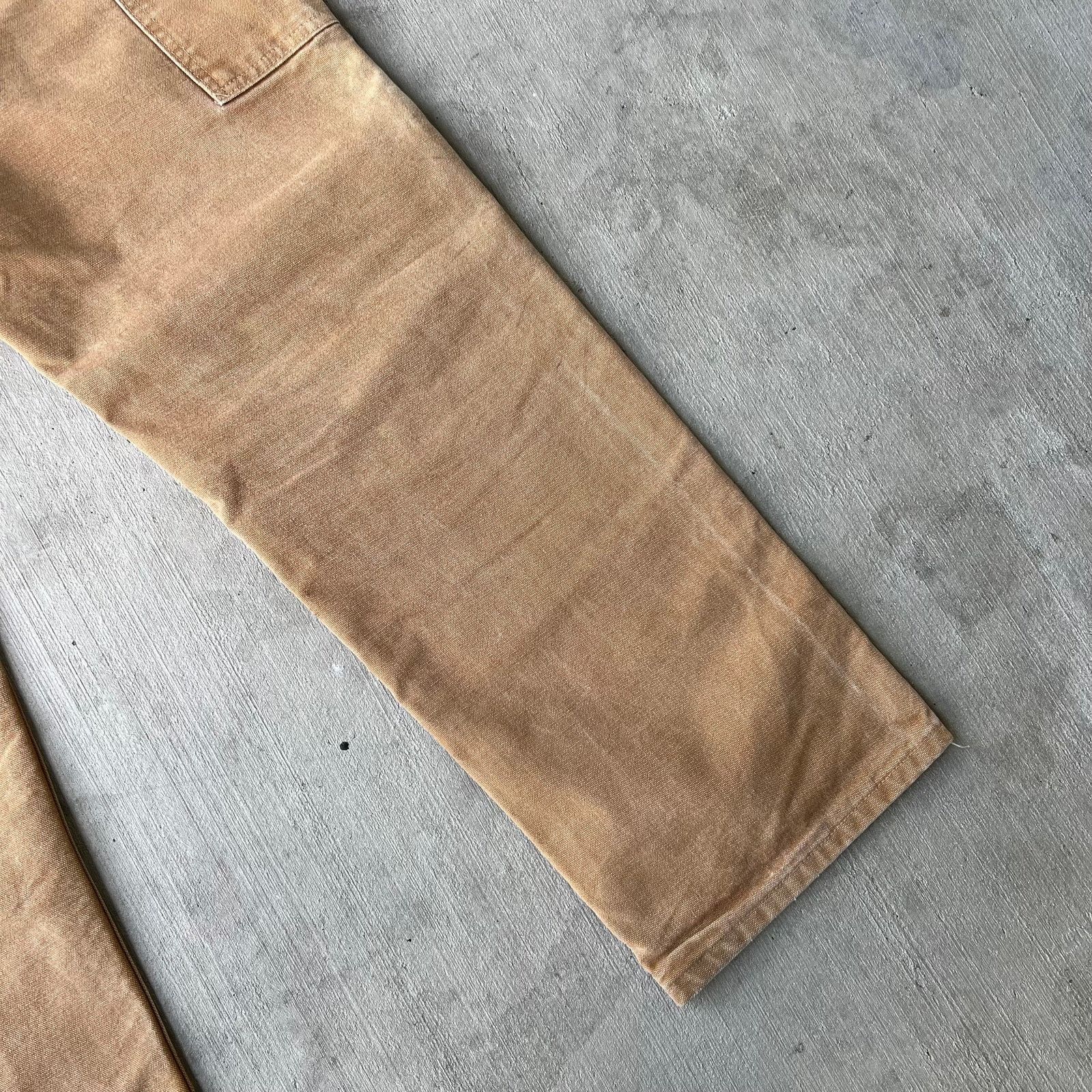 Carhartt × Vintage Carhartt brown double knee work wear carpenter pants Size US 34 / EU 50 - 8 Thumbnail