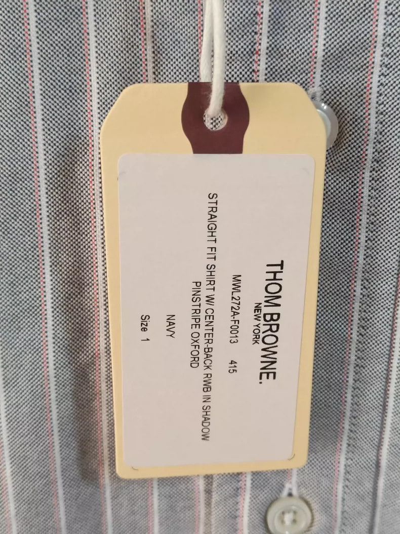Thom Browne Thom Browne long-sleeved T-shirt Size US S / EU 44-46 / 1 - 4 Thumbnail