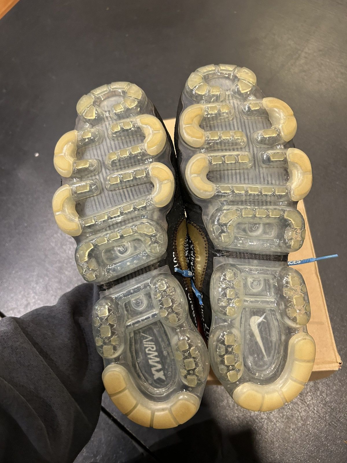 Nike × Off-White Off-White X Nike Vapormax Black Size US 10.5 / EU 43-44 - 5 Thumbnail