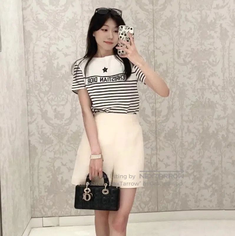 Dior Dior Colorblock Cotton T. Size XS / US 0-2 / IT 36-38 - 8 Thumbnail
