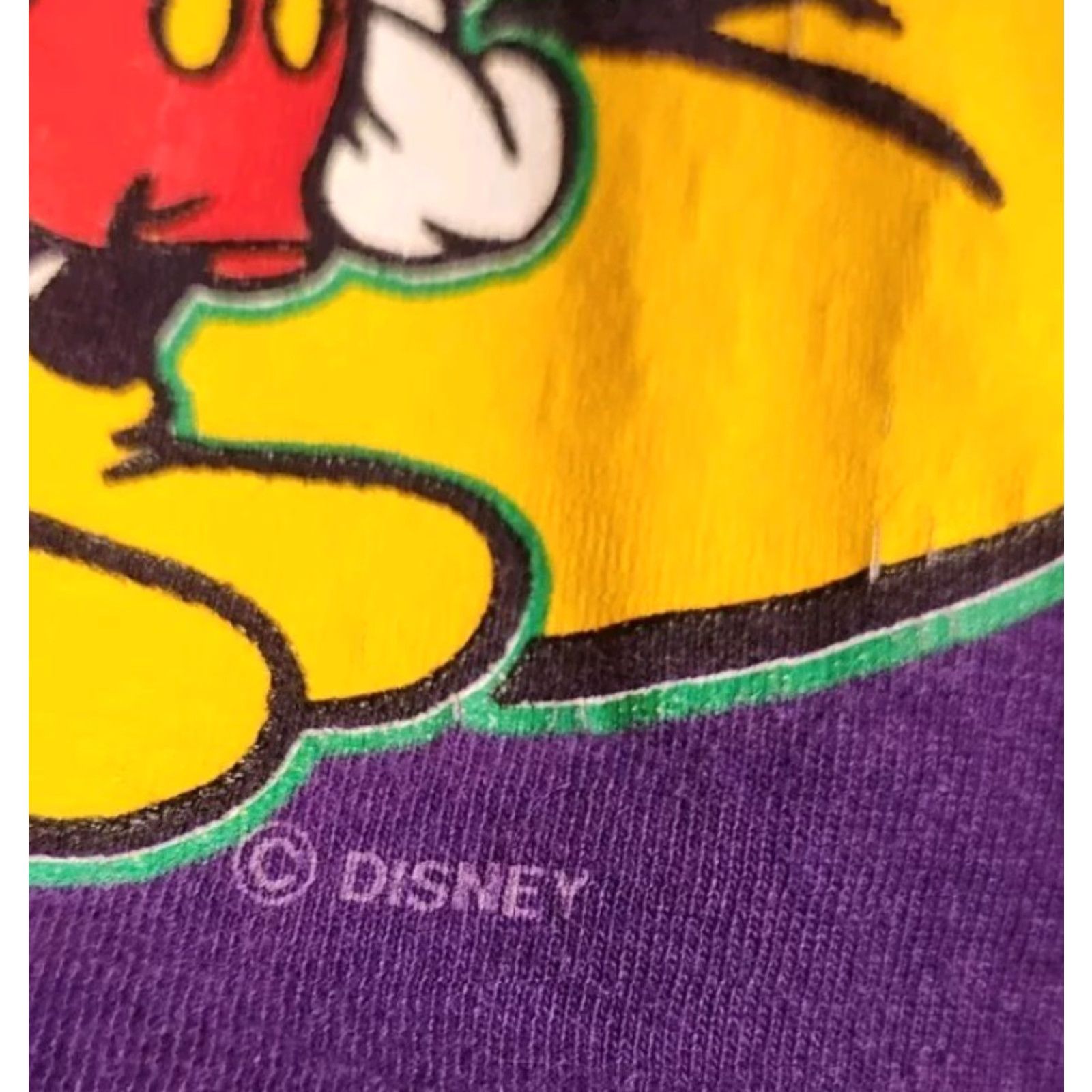 Mickey Unlimited Mickey Unlimited Moods of Mickey Mouse Poses T Shirt Adult M VTG USA 90s Disney Shirt Mens Small Purple Graphic Print 90s USA Mickey & Friends Size US M / EU 48-50 / 2 - 6 Thumbnail