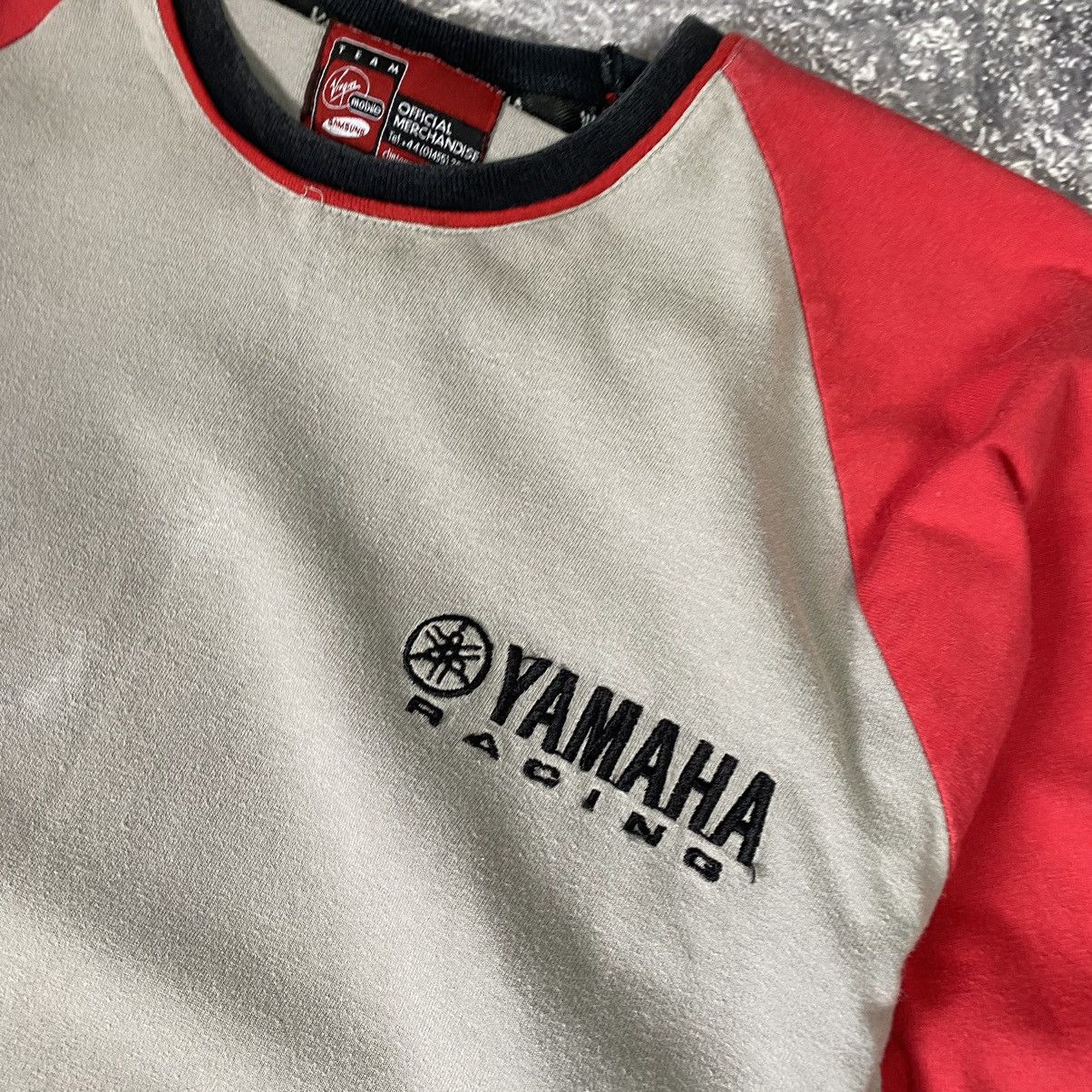 Samsung × Vintage × Yamaha Vintage Yamaha Samsung Racing Small Logo 90’s tee Size US L / EU 52-54 / 3 - 3 Thumbnail