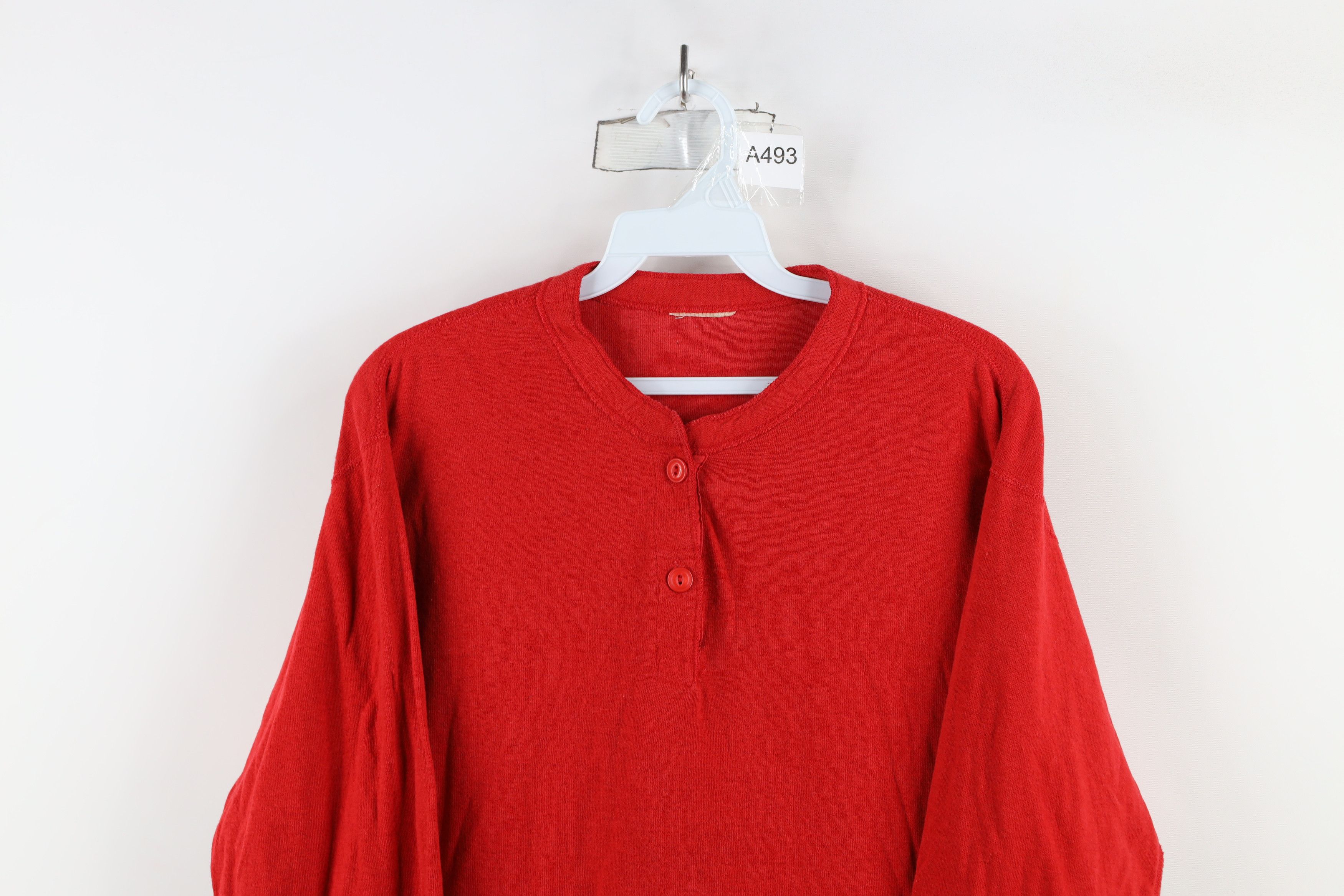 Vintage Vintage 70s Streetwear Blend Double Wall Henley T-Shirt USA Size US M / EU 48-50 / 2 - 2 Thumbnail
