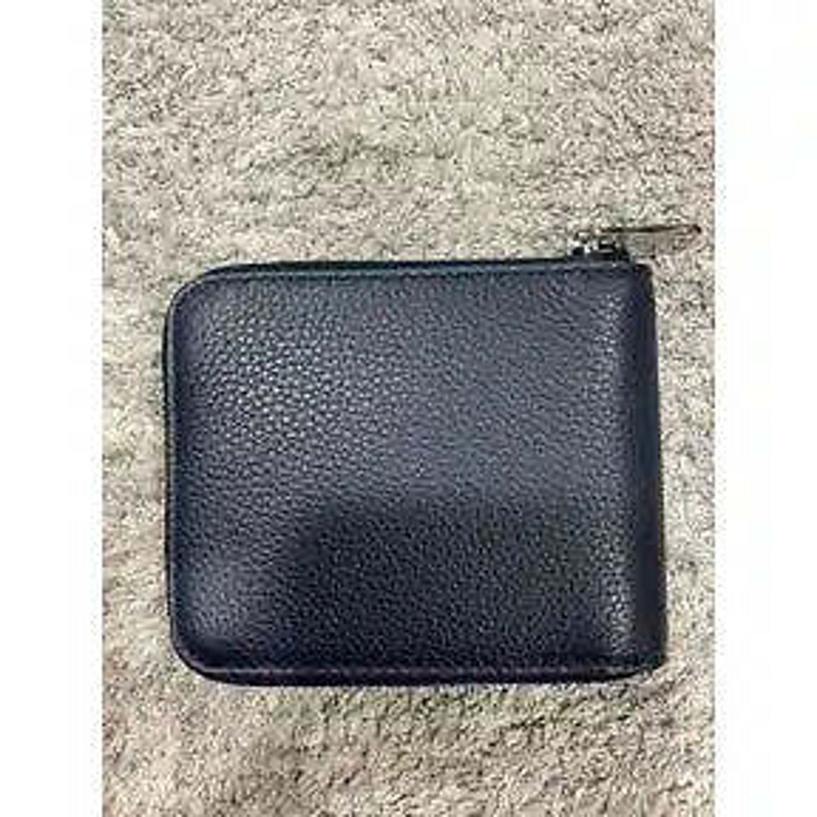 Dior Air Dior Jordaan White Logo Small Zip Around Compact Wallet Size ONE SIZE - 10 Thumbnail