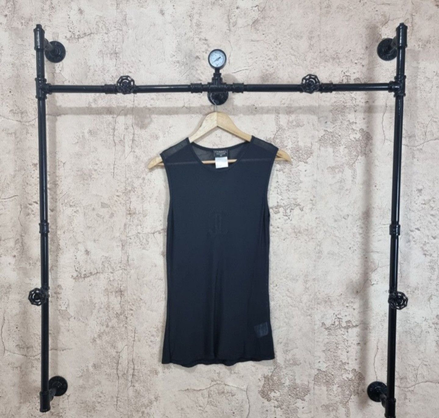 Chanel Chanel 98P See Through CC Logo Tops Size M / US 6-8 / IT 42-44 - 1 Thumbnail